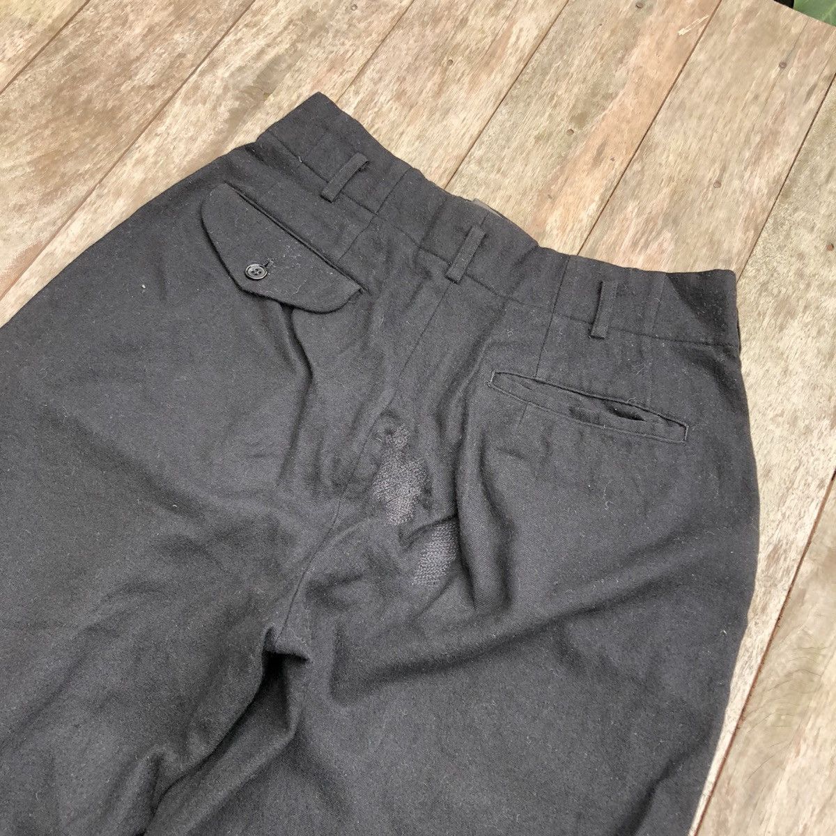 Comme des Garcons Vintage Comme des Garçons Homme Plus Wool Pant Size US 29 - 10 Thumbnail
