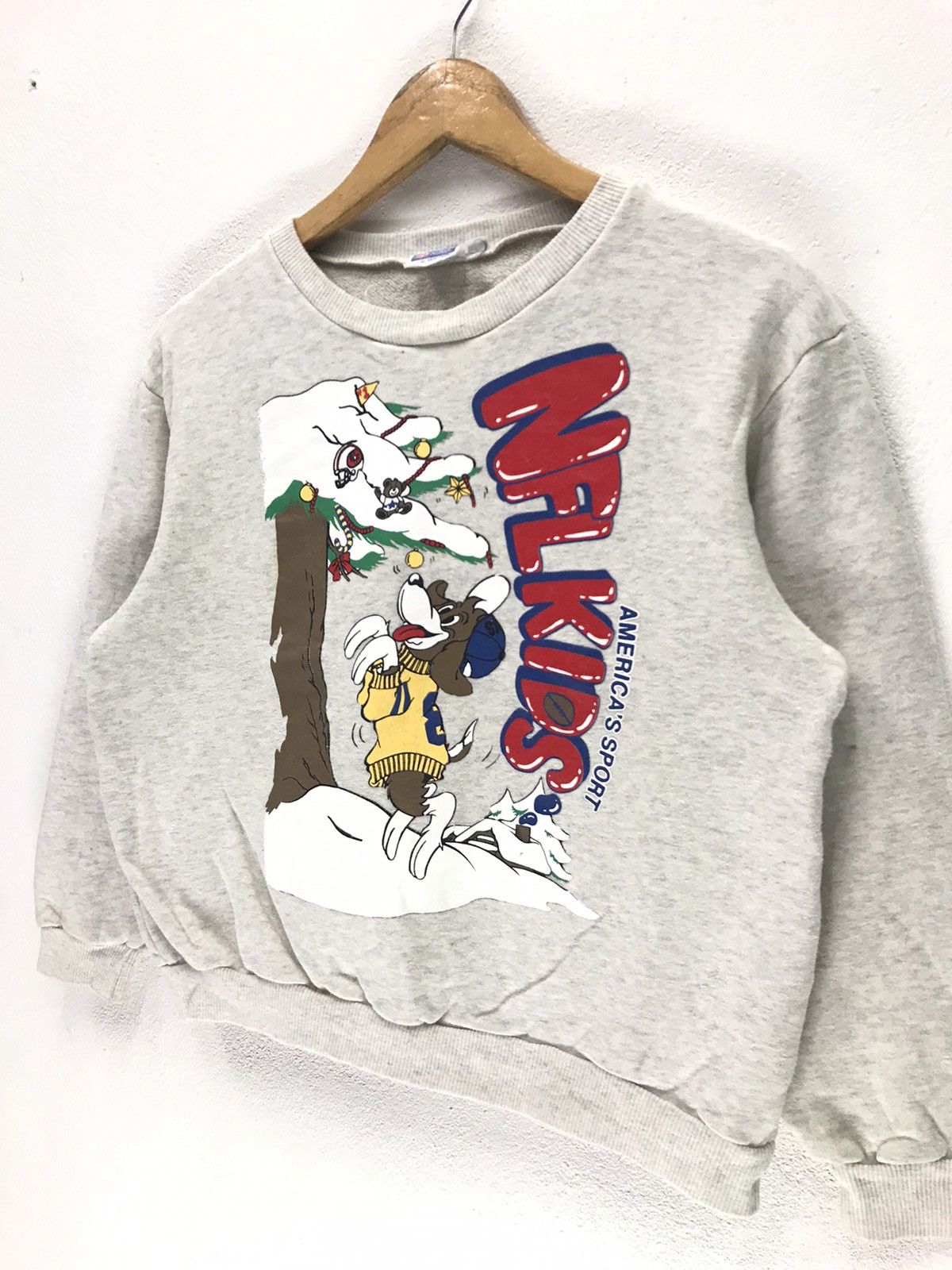NFL × Sports Specialties × Vintage Vintage NFL Kids 1993 San Francisco 49Ers Sweater Size US XS / EU 42 / 0 - 9 Thumbnail