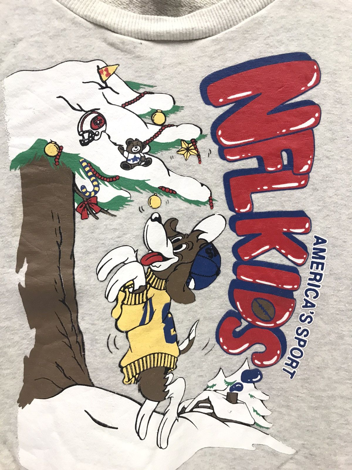 NFL × Sports Specialties × Vintage Vintage NFL Kids 1993 San Francisco 49Ers Sweater Size US XS / EU 42 / 0 - 5 Thumbnail