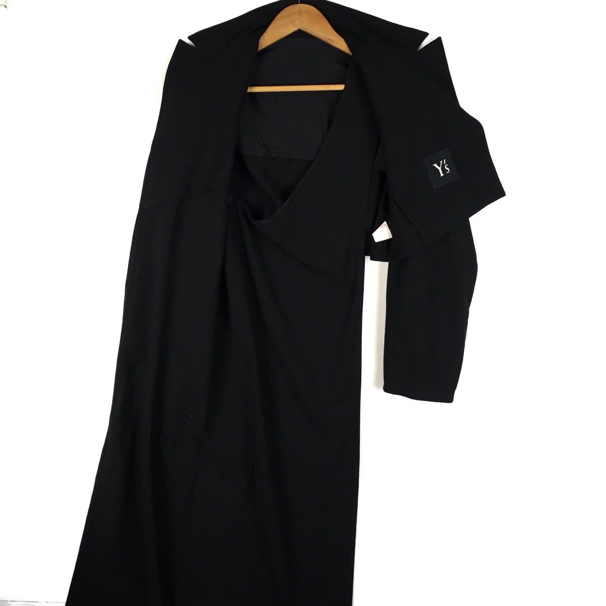Y's Y’s Yohji Yamamoto Asymmetrical Long Jacket Double Breast Size US XS / EU 42 / 0 - 5 Thumbnail