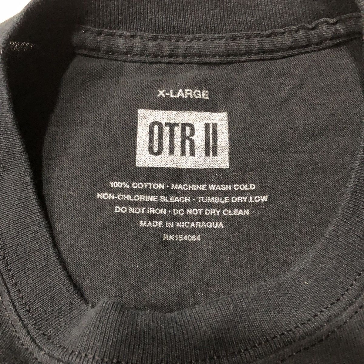 Band Tees Jay Z x Beyonce OTR II 2018 Tour T Shirt Size US XL / EU 56 / 4 - 6 Thumbnail