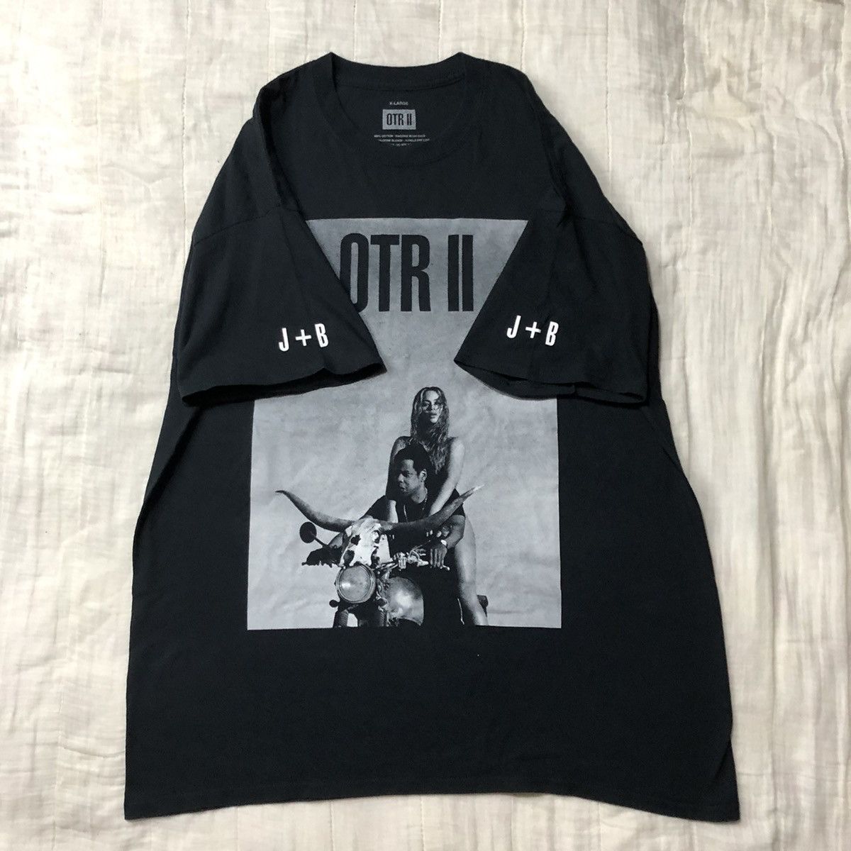 Band Tees Jay Z x Beyonce OTR II 2018 Tour T Shirt Size US XL / EU 56 / 4 - 4 Thumbnail