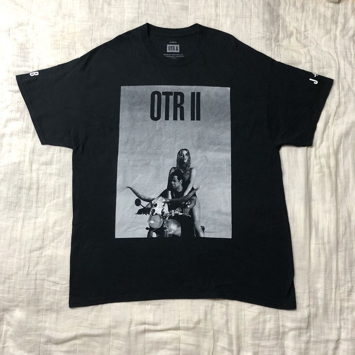 Band Tees Jay Z x Beyonce OTR II 2018 Tour T Shirt Size US XL / EU 56 / 4 - 2 Thumbnail