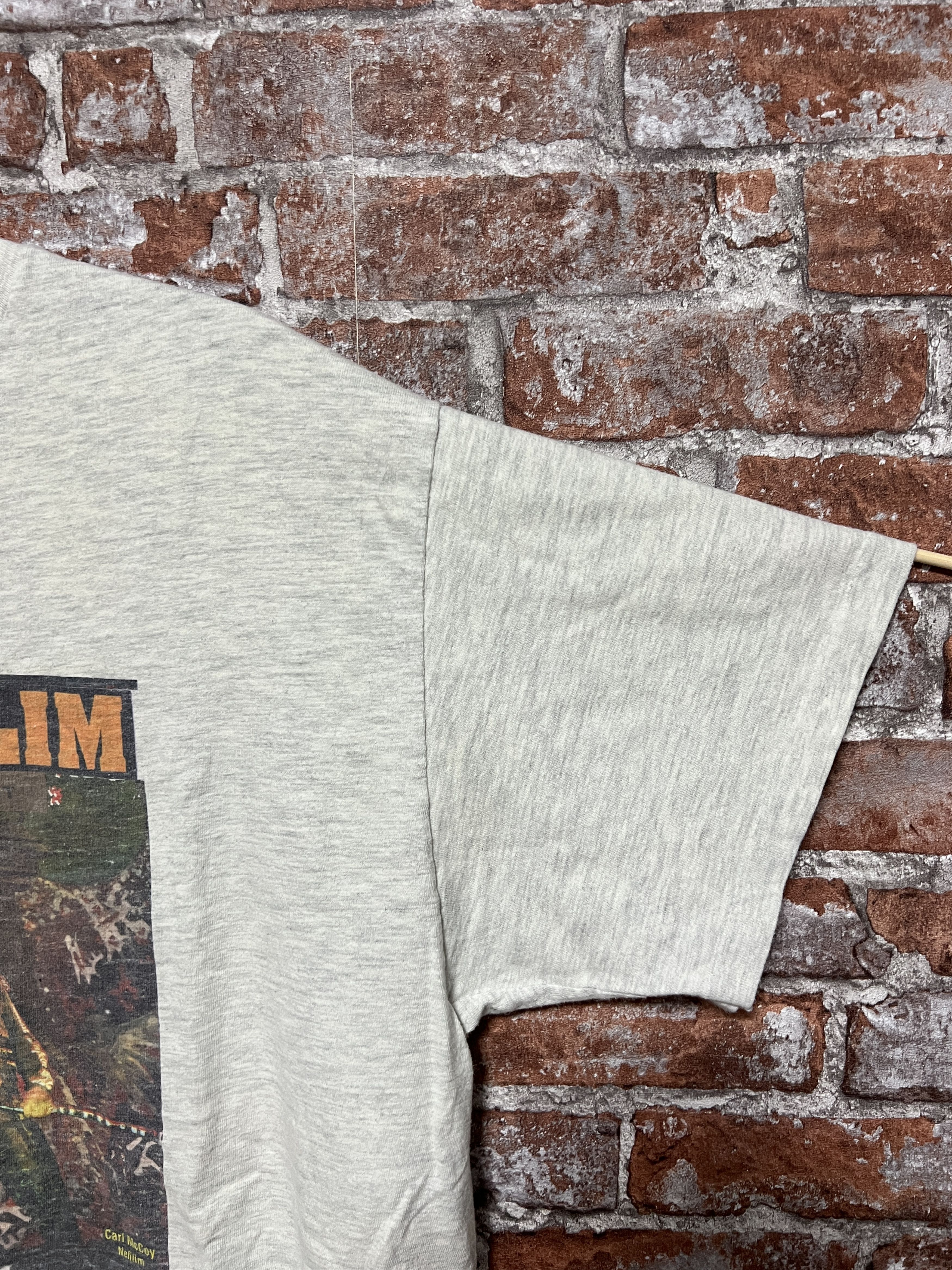 Band Tees × Vintage Vintage 90s The Nefilim Earth Inferno Band T-shirt Size US L / EU 52-54 / 3 - 4 Thumbnail