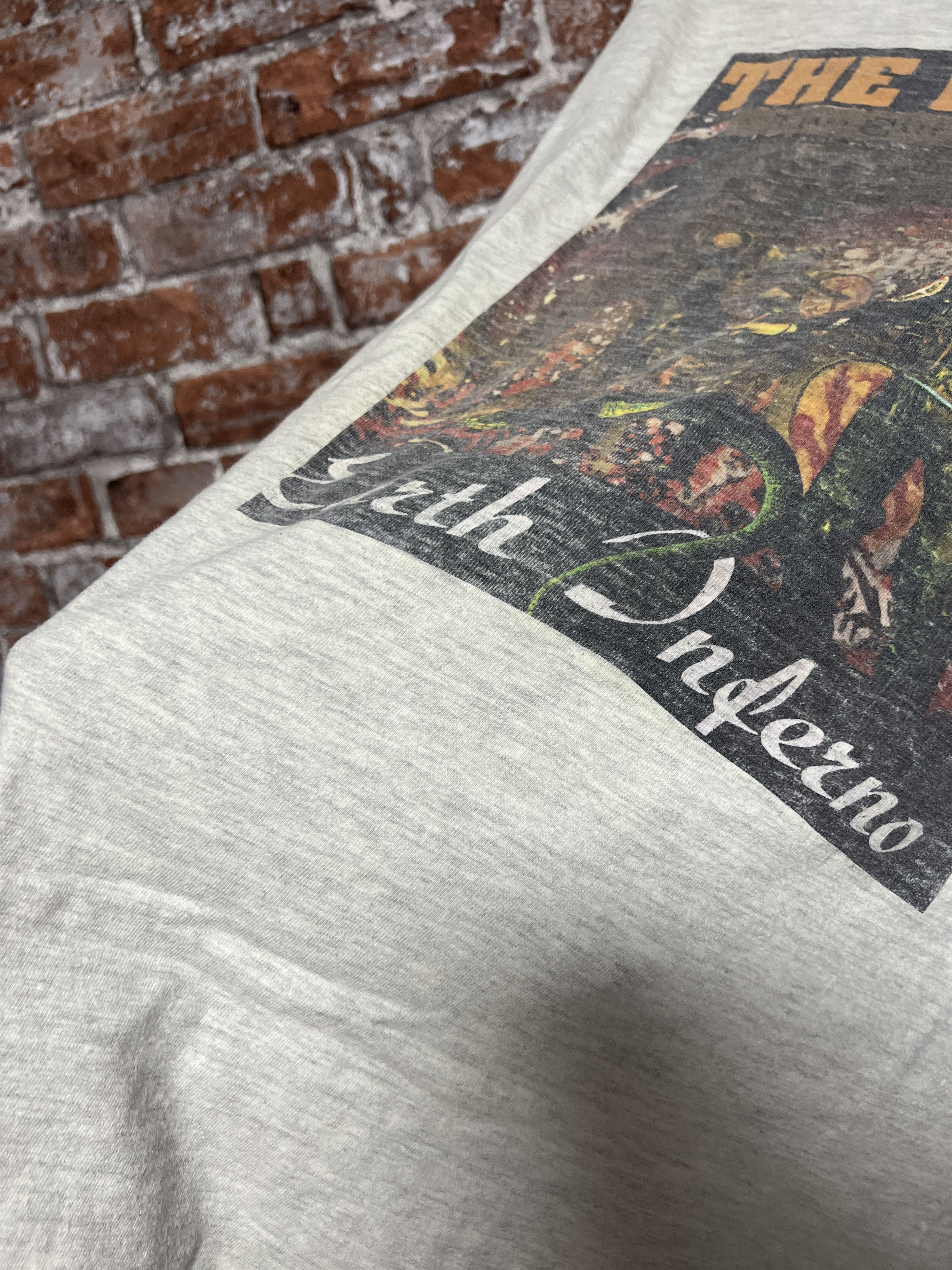 Band Tees × Vintage Vintage 90s The Nefilim Earth Inferno Band T-shirt Size US L / EU 52-54 / 3 - 8 Thumbnail