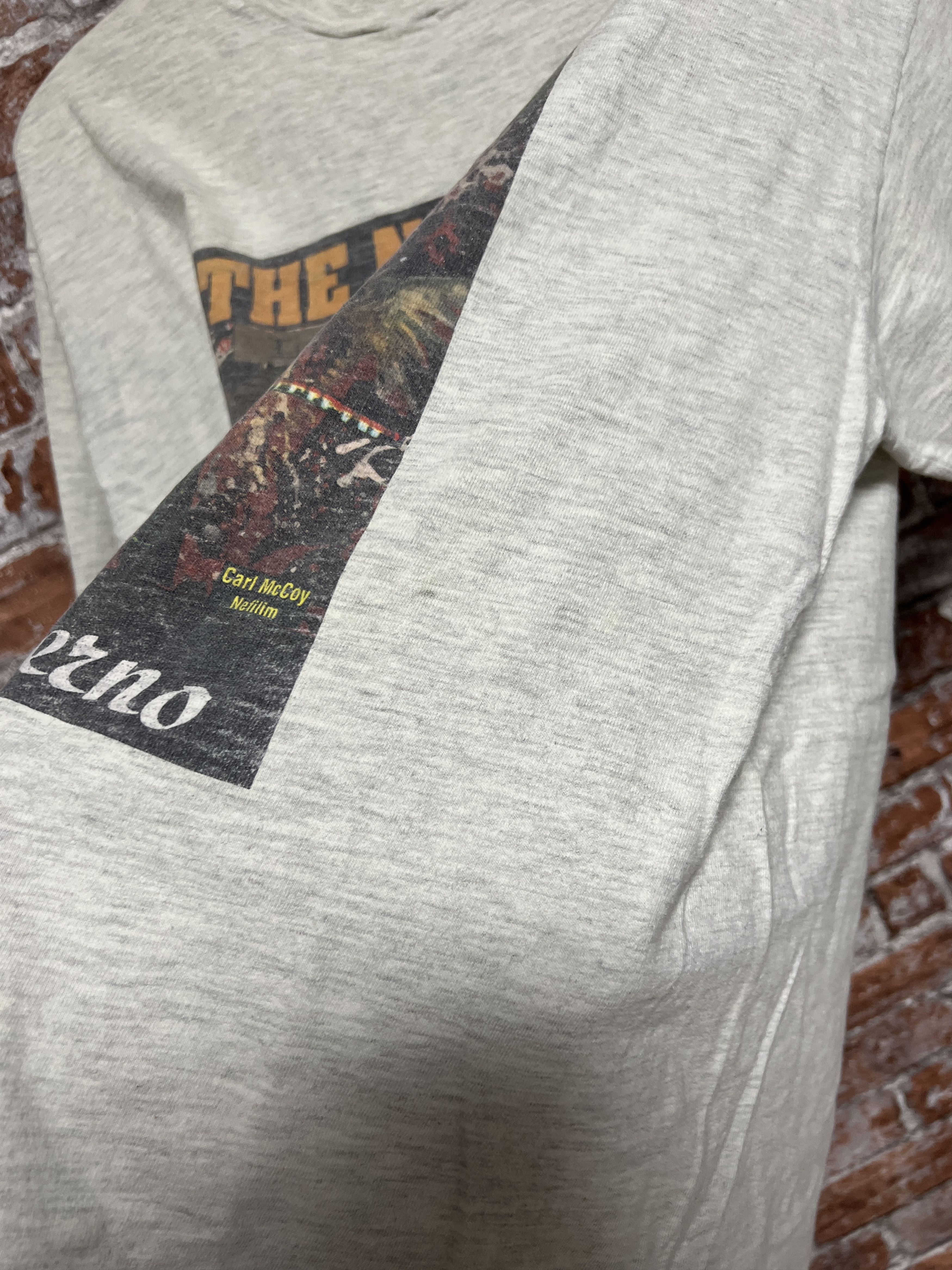 Band Tees × Vintage Vintage 90s The Nefilim Earth Inferno Band T-shirt Size US L / EU 52-54 / 3 - 10 Thumbnail