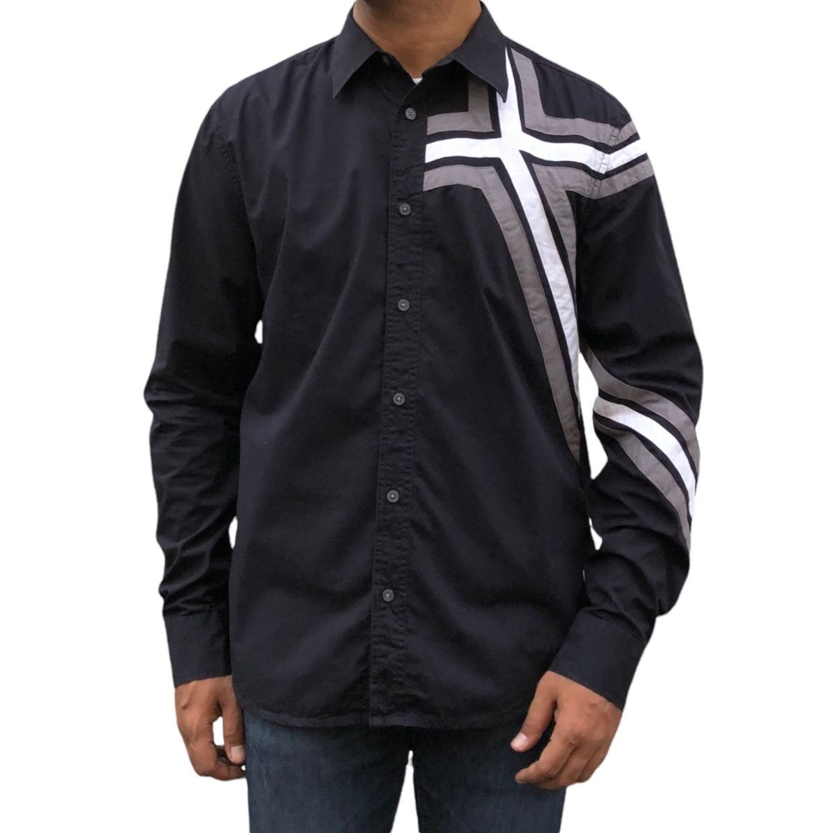 Armani Armani Exchange Long Sleeves Casual Shirt Size US M / EU 48-50 / 2 - 3 Thumbnail