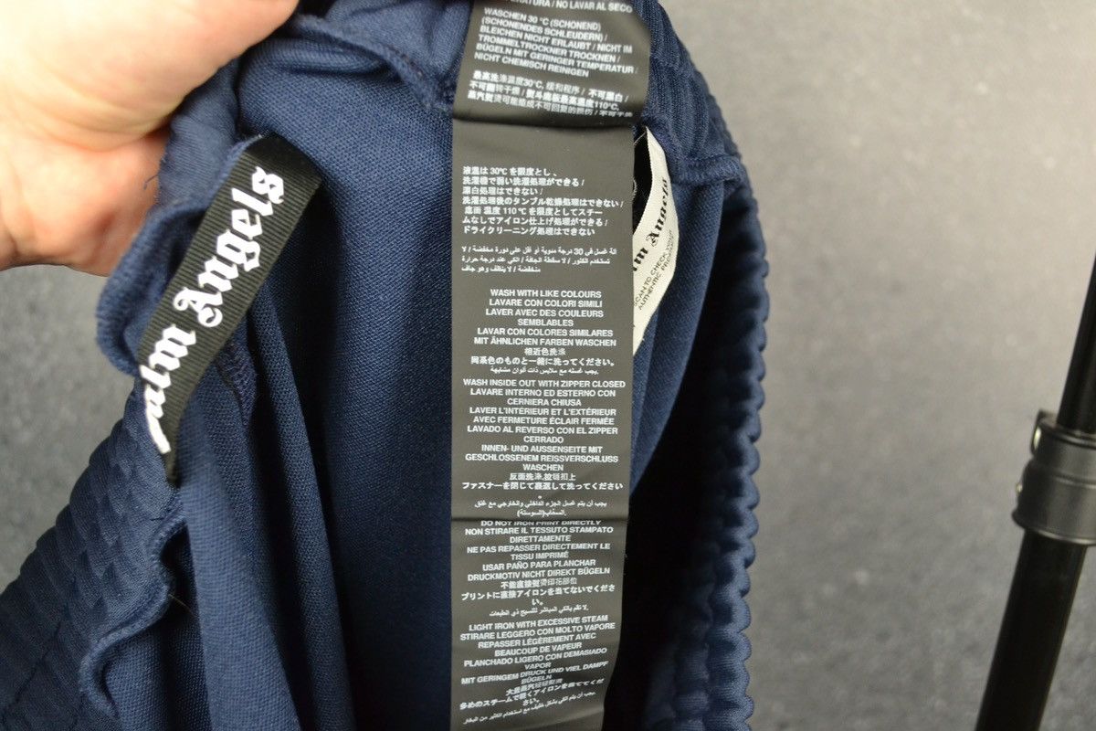 Palm Angels Palm Angels navy blue track pants Size US 36 / EU 52 - 16 Thumbnail
