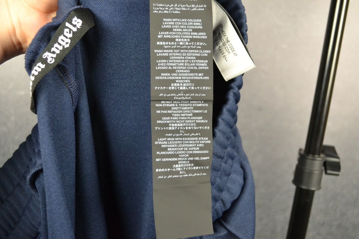 Palm Angels Palm Angels navy blue track pants Size US 36 / EU 52 - 17 Thumbnail