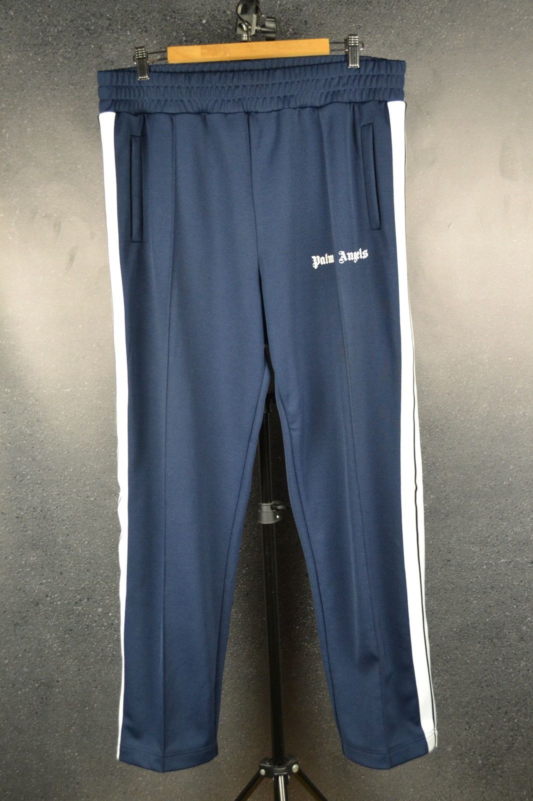 Palm Angels Palm Angels navy blue track pants Size US 36 / EU 52 - 1 Thumbnail