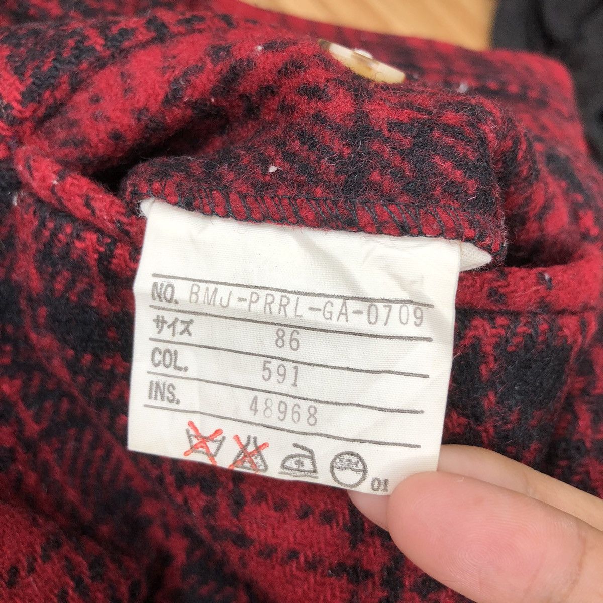Polo Ralph Lauren Vintage Polo RALPH LAUREN Wool Pants Red Checkered Design Size US 40 / EU 56 - 6 Thumbnail