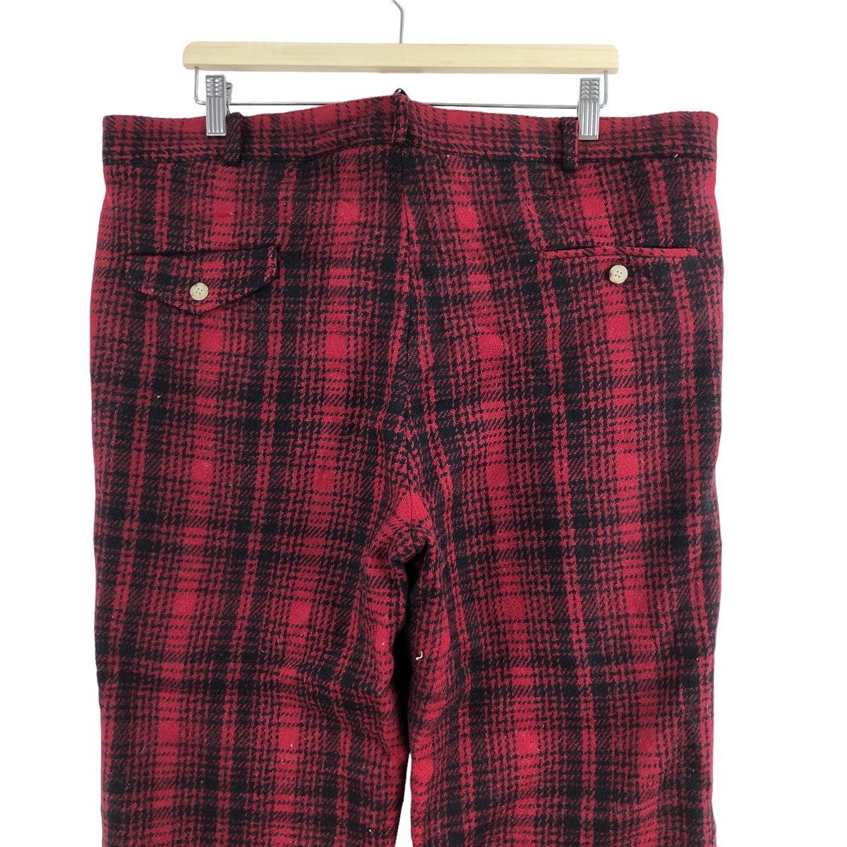 Polo Ralph Lauren Vintage Polo RALPH LAUREN Wool Pants Red Checkered Design Size US 40 / EU 56 - 4 Thumbnail