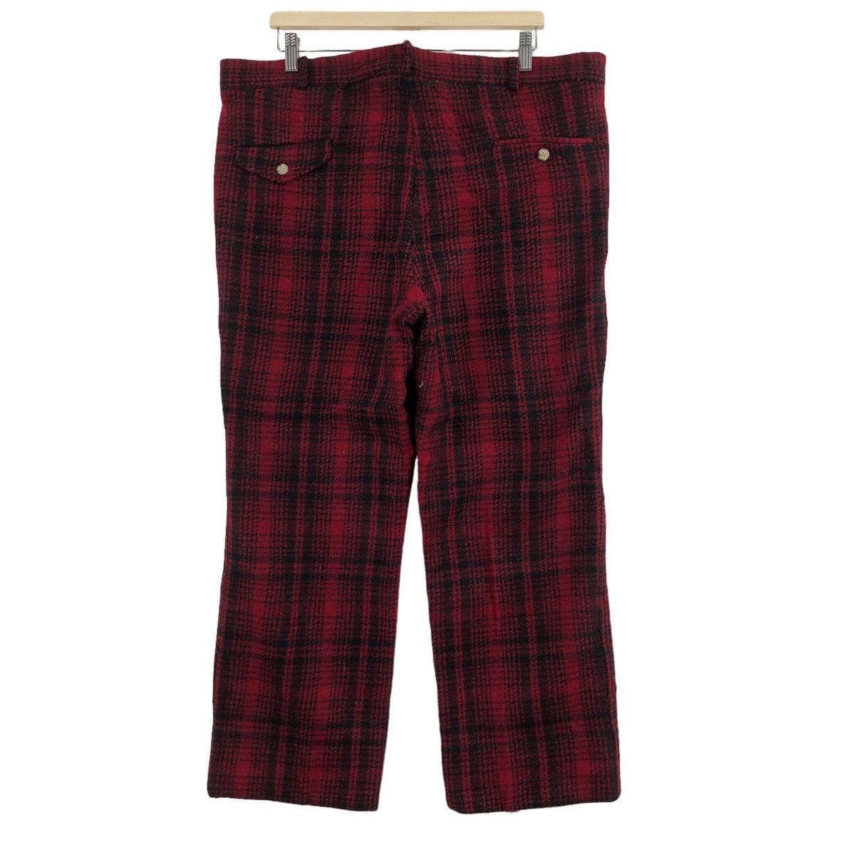 Polo Ralph Lauren Vintage Polo RALPH LAUREN Wool Pants Red Checkered Design Size US 40 / EU 56 - 3 Thumbnail