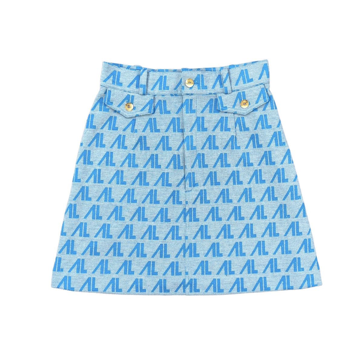 Andreluciano AL Andreluciano Monogram Mini Skirt Size 25" / US 0 / IT 36 - 2 Thumbnail