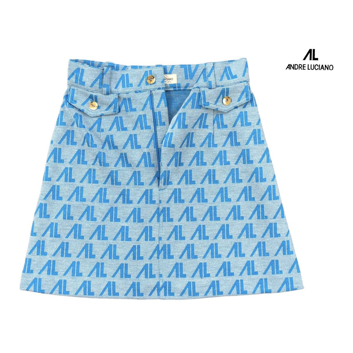 Andreluciano AL Andreluciano Monogram Mini Skirt Size 25" / US 0 / IT 36 - 1 Thumbnail