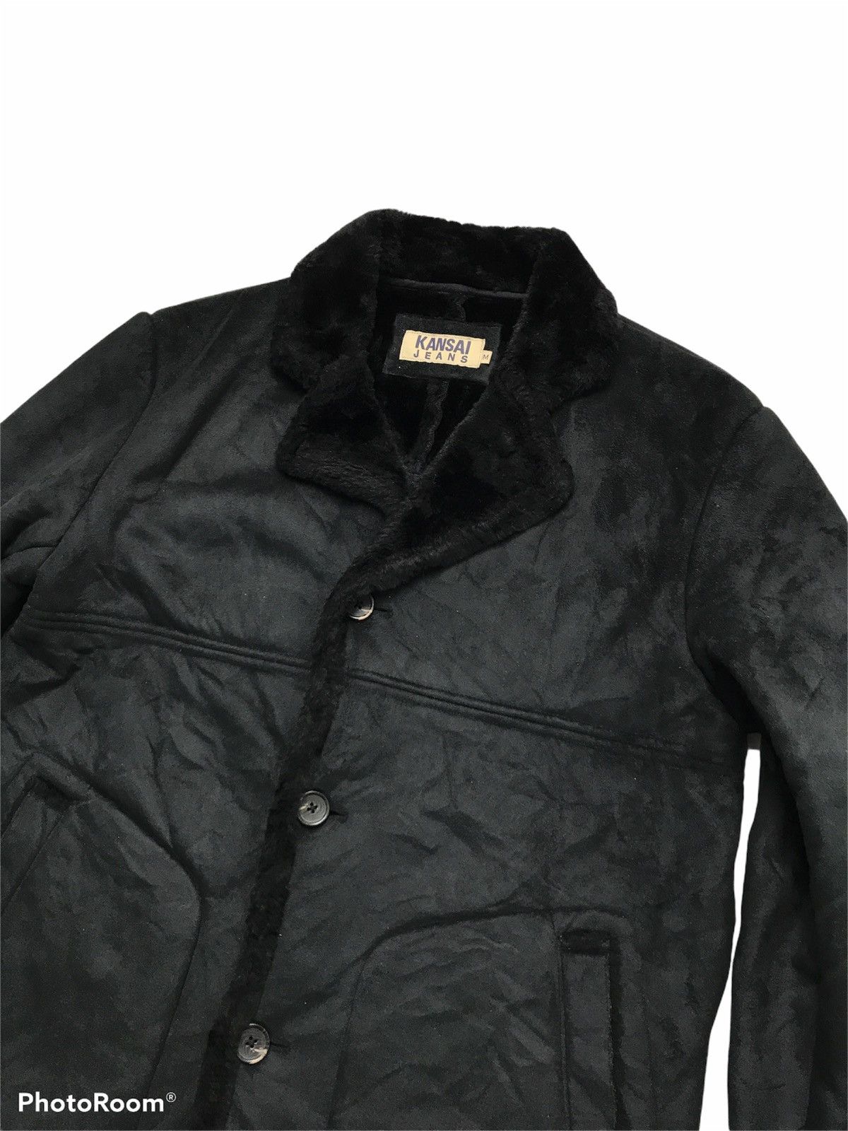 Kansai Yamamoto Kansai Yamamoto Suede Jacket Sherpa Size US M / EU 48-50 / 2 - 3 Thumbnail