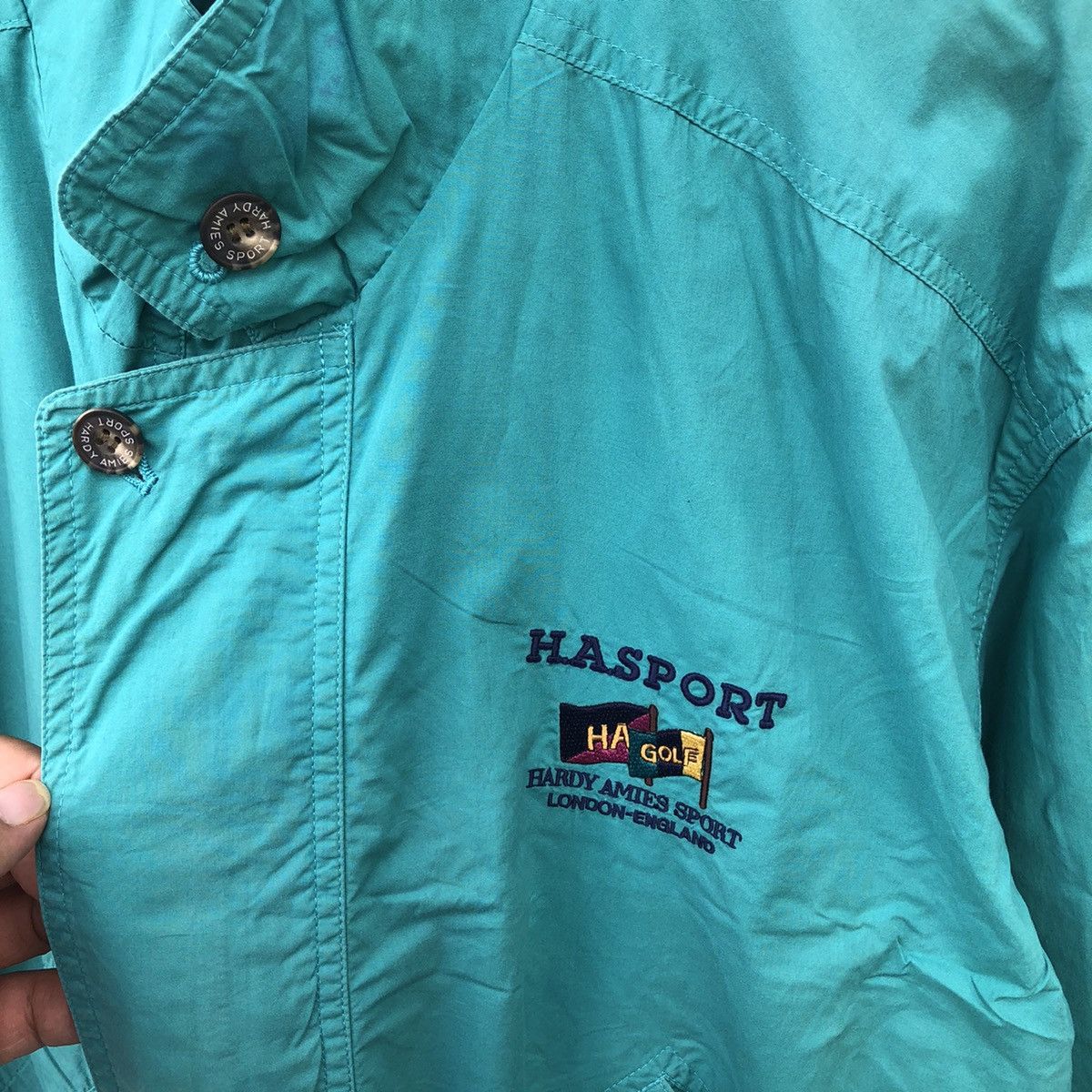 Hardy Amies VINTAGE BOMBER JACKET HARDY AMIES SPORT Size US L / EU 52-54 / 3 - 4 Thumbnail