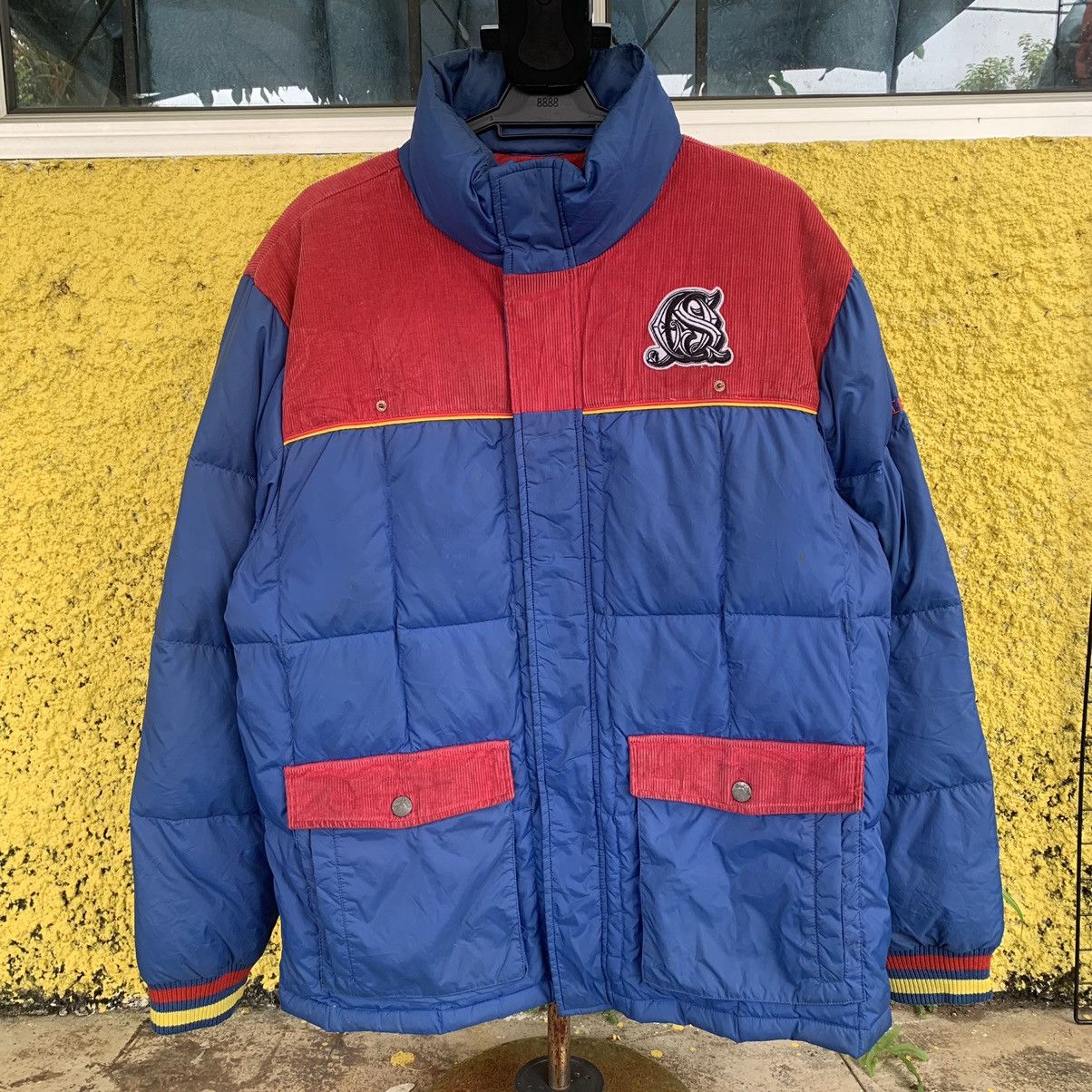 Quiksilver vintage puffer jacket