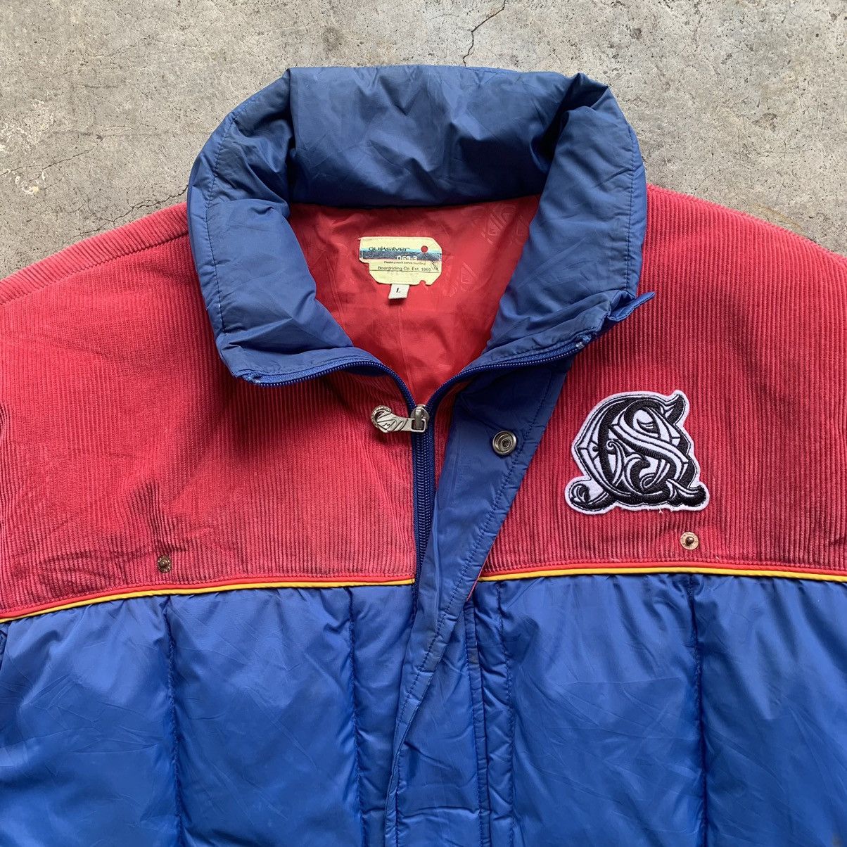 Quiksilver Quiksilver vintage puffer jacket Size US L / EU 52-54 / 3 - 8 Thumbnail