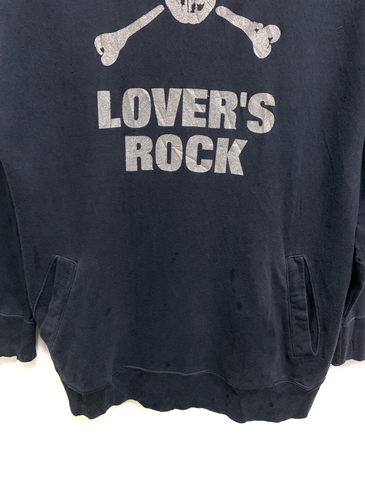 Japanese Brand LOVER'S ROCK Pull Over Hoodie. Size US M / EU 48-50 / 2 - 4 Thumbnail