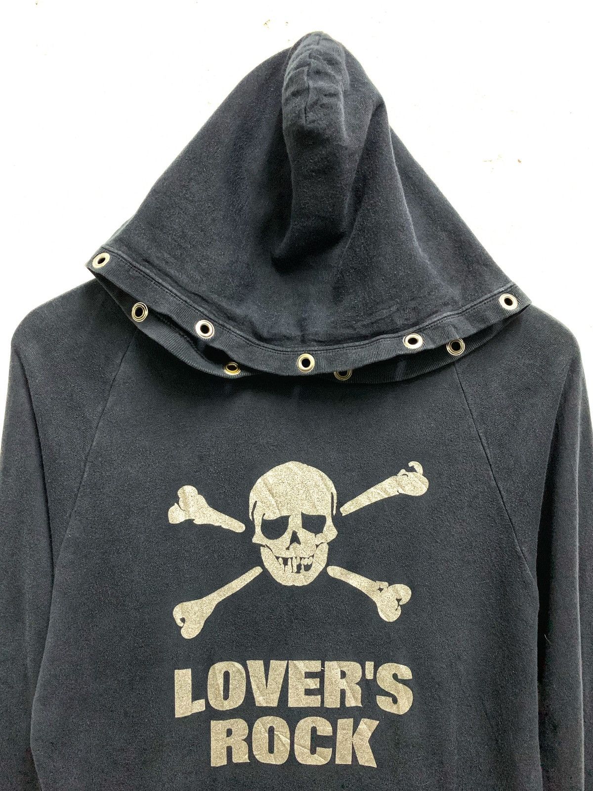 Japanese Brand LOVER'S ROCK Pull Over Hoodie. Size US M / EU 48-50 / 2 - 3 Thumbnail