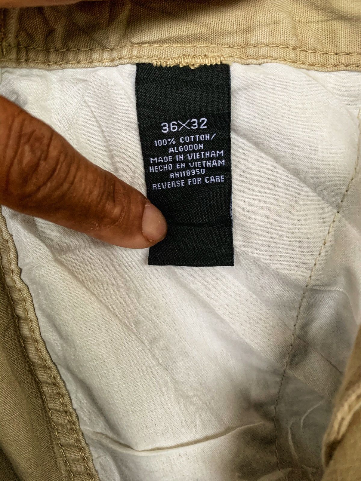 Polo Ralph Lauren Vintage POLO JEANS Cargo pants Size US 36 / EU 52 - 13 Thumbnail