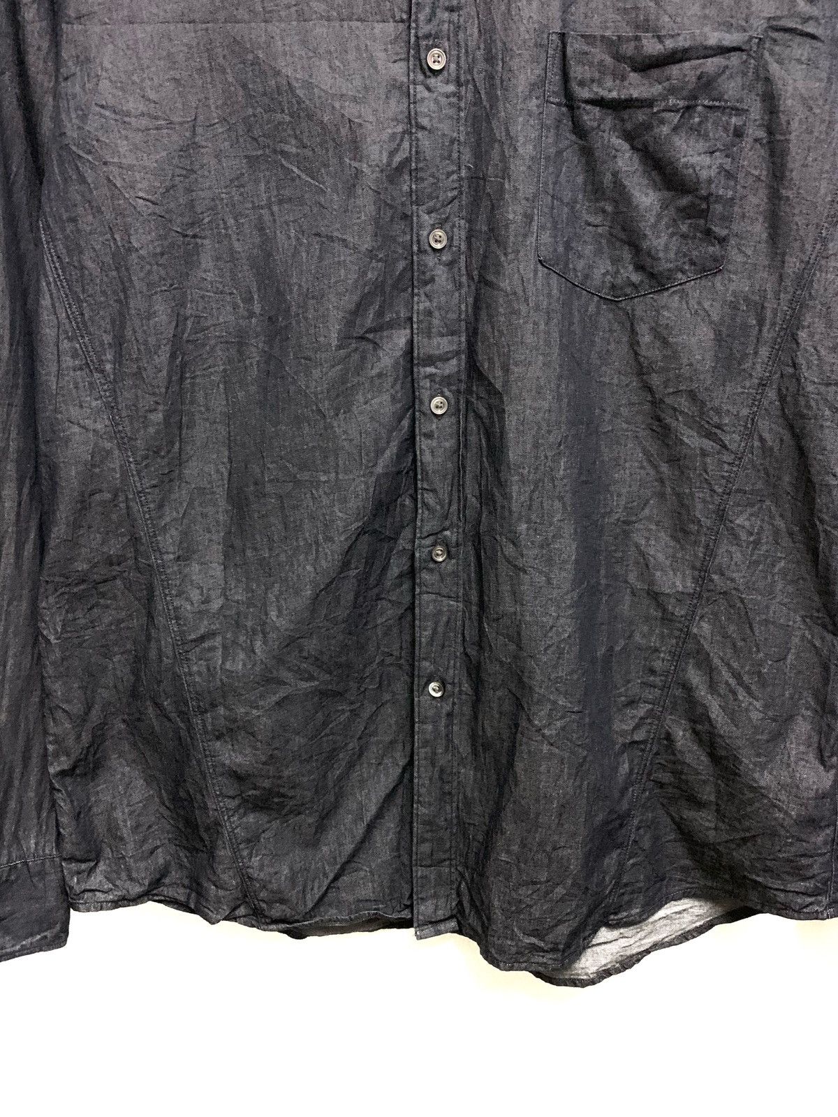 Jil Sander × Uniqlo JIL SANDER Dark Grey Chambray Size US XL / EU 56 / 4 - 3 Thumbnail