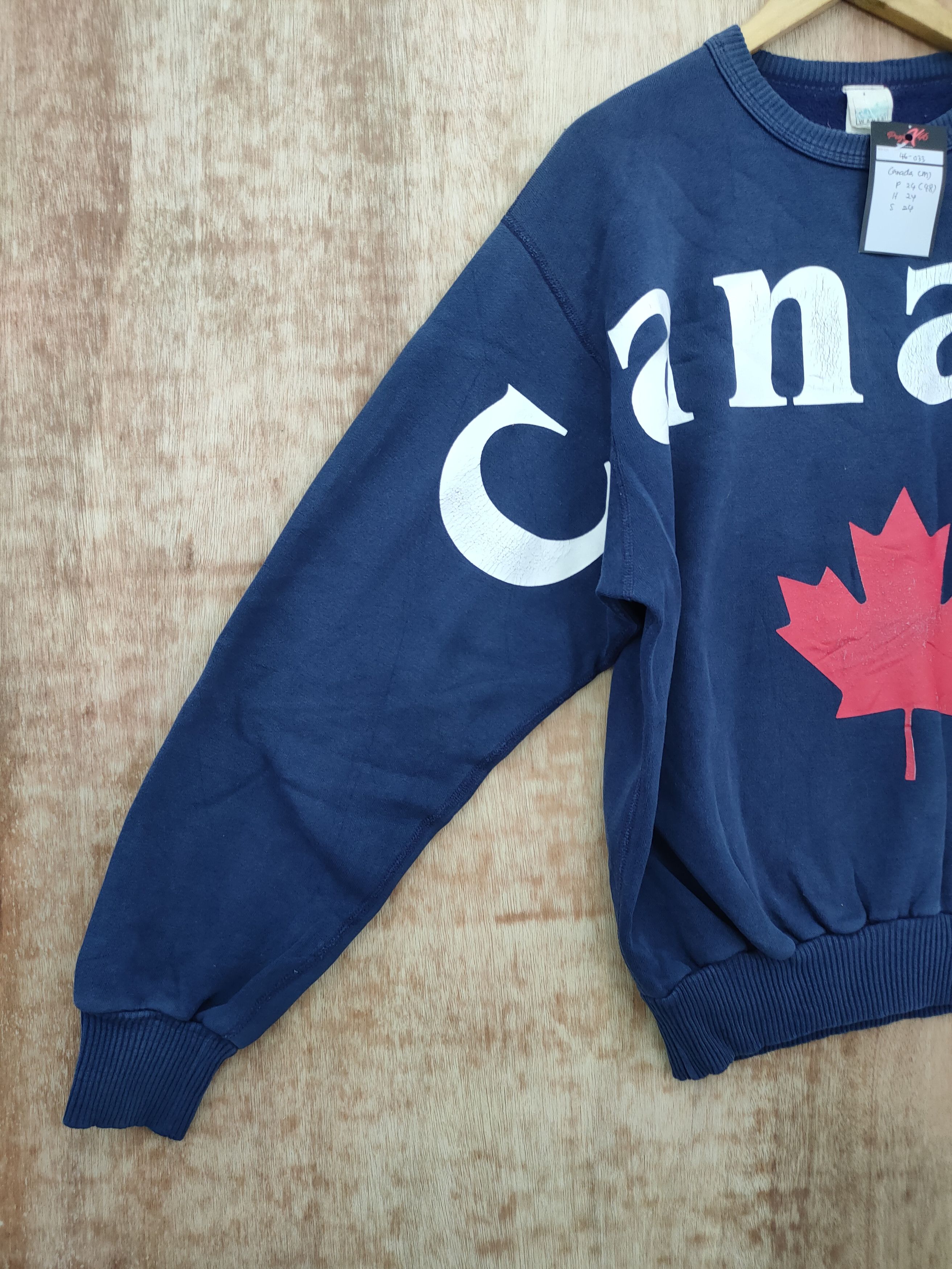 Vintage DL C.G.W 1993 Canada sweatshirt spell thrashed vtg #46-033 Size US M / EU 48-50 / 2 - 2 Thumbnail