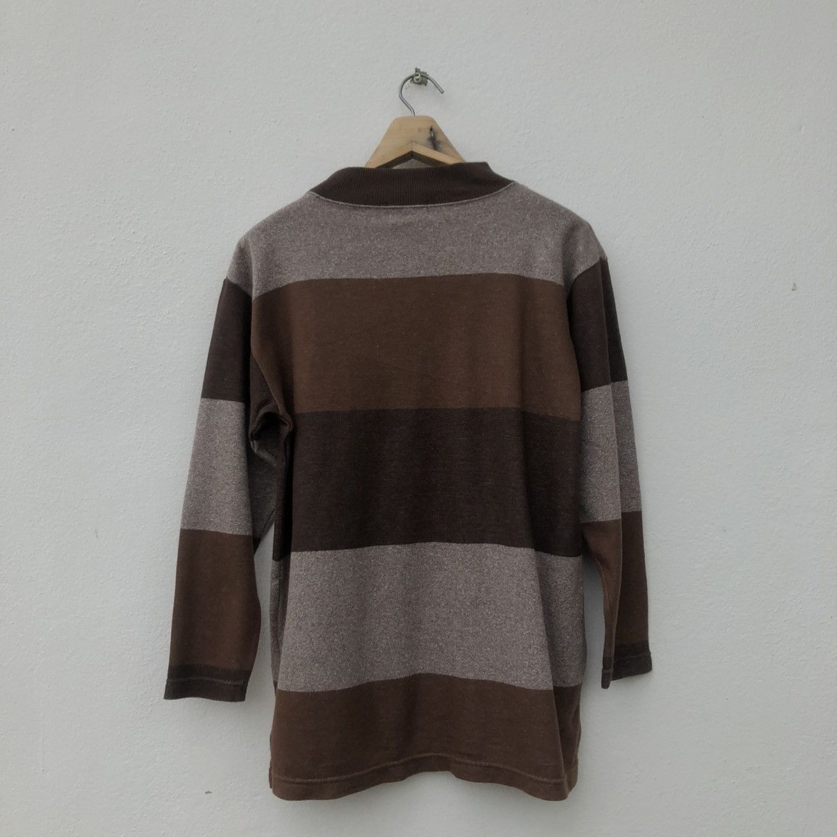 Japanese Brand 💥LAST DROP💥UP Renoma CrewNeck Block Design Size US M / EU 48-50 / 2 - 6 Thumbnail