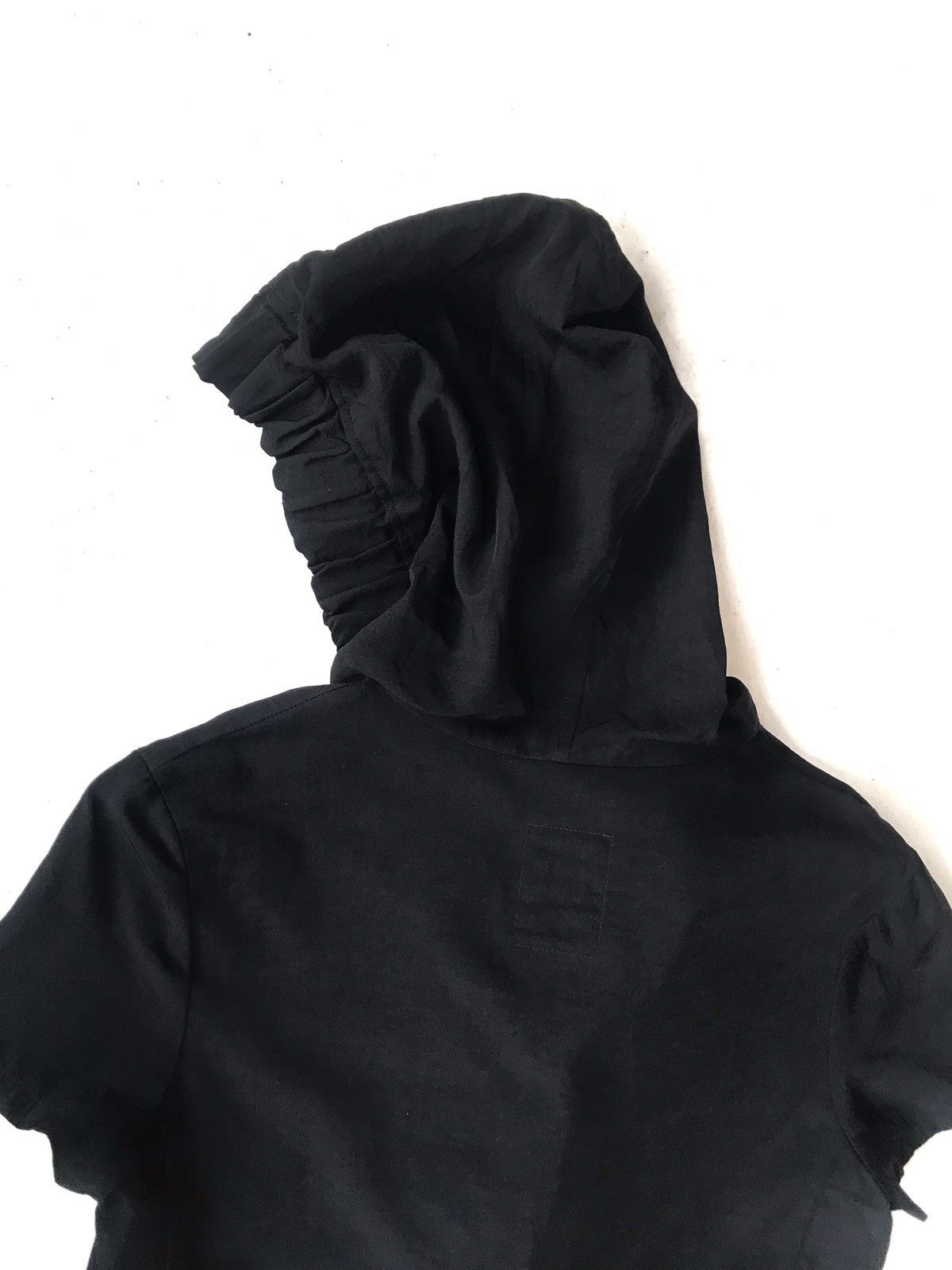 Yohji Yamamoto Shorts Sleeve Zipper light jacket With Hoodie. Size S / US 4 / IT 40 - 7 Thumbnail