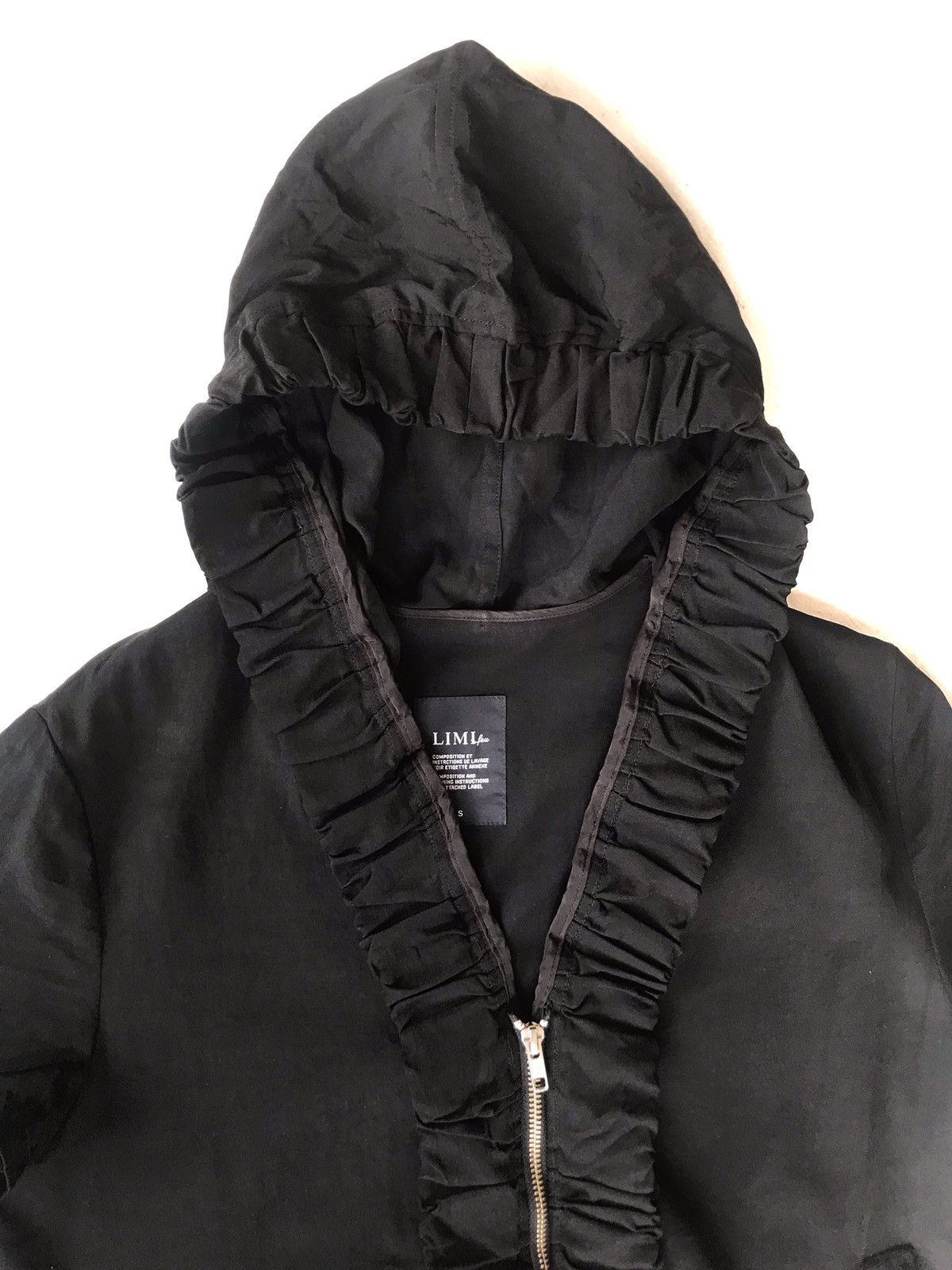 Yohji Yamamoto Shorts Sleeve Zipper light jacket With Hoodie. Size S / US 4 / IT 40 - 2 Thumbnail