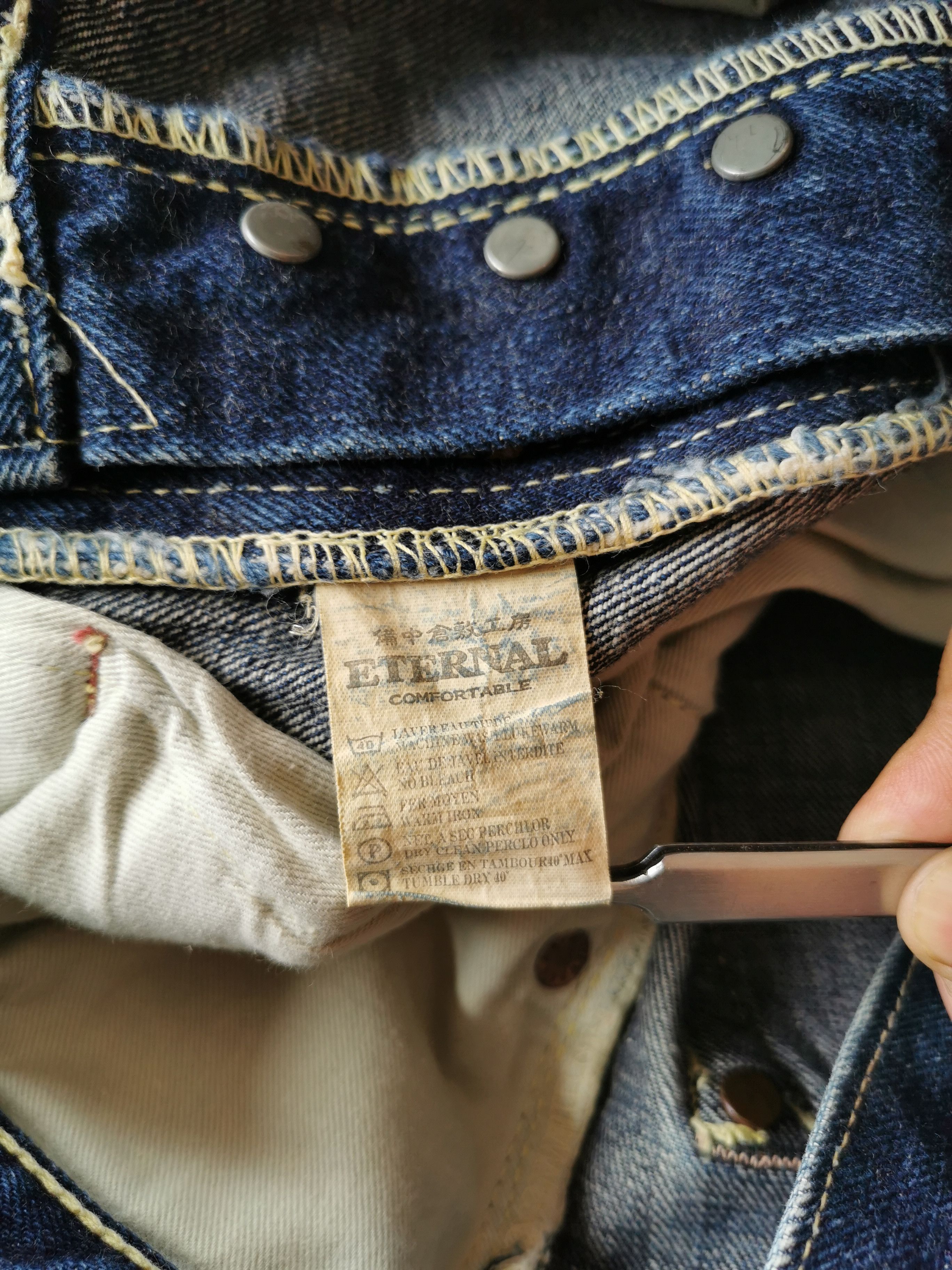 Eternal Eternal Japan Selvedge Jeans Size US 33 - 6 Thumbnail