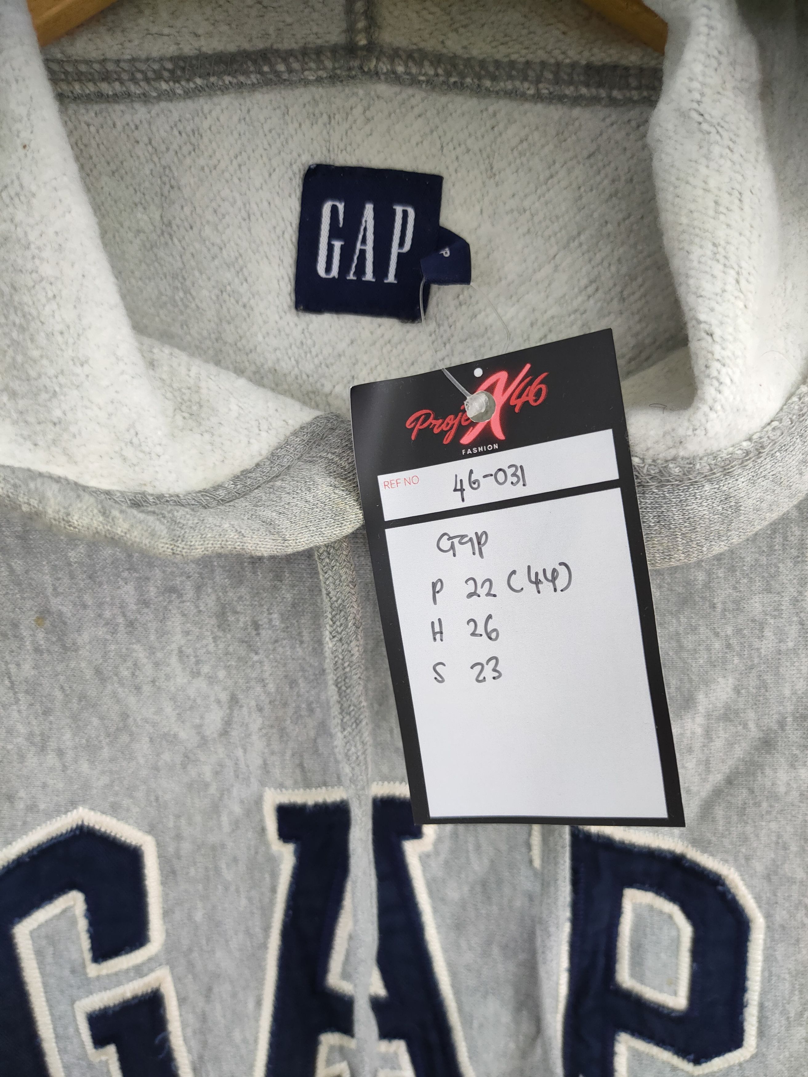 Gap DL GAP VINTAGE Big logo spell out hoodie sweatshirt #46-031 Size US S / EU 44-46 / 1 - 6 Thumbnail