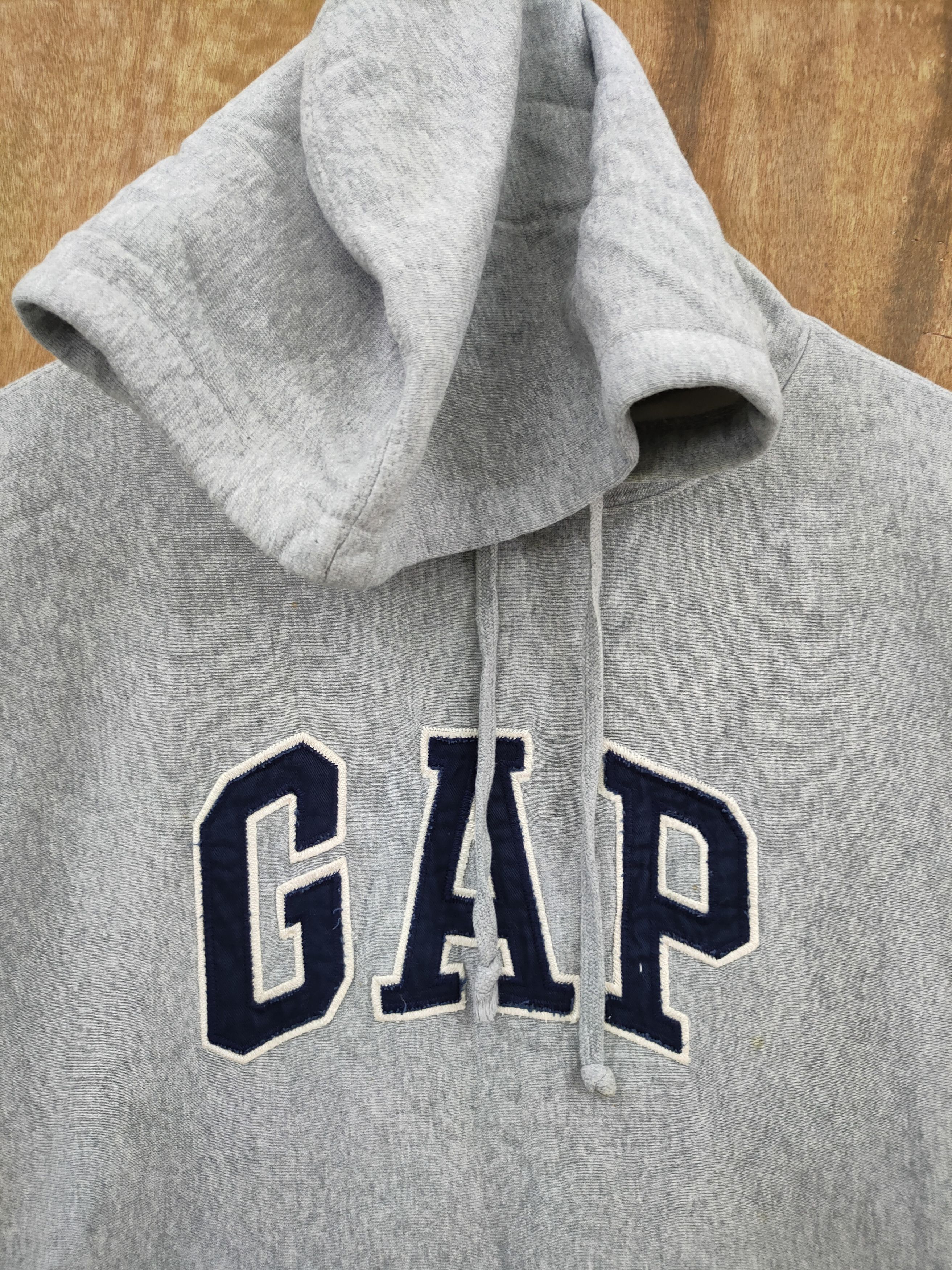 Gap DL GAP VINTAGE Big logo spell out hoodie sweatshirt #46-031 Size US S / EU 44-46 / 1 - 4 Thumbnail