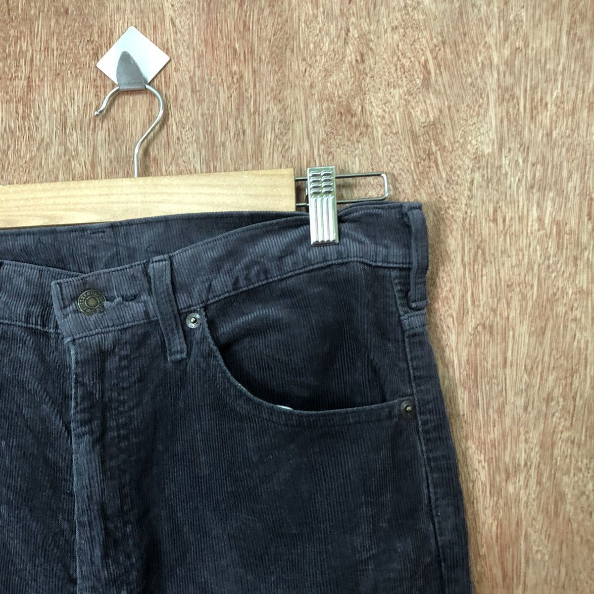 Levi's DL 517-15 Levis vintage streetwear Grey Corduroy pants #6377 Size US 31 - 5 Thumbnail