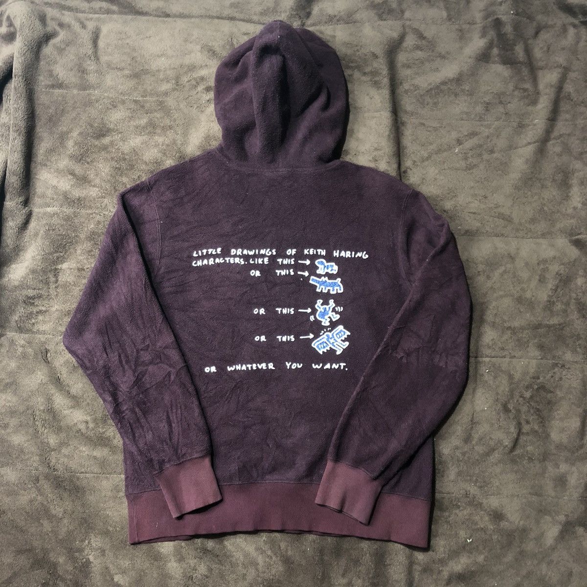 Japanese Brand Keith Haring x Japanese Brand Sweatshirt Hoodie Size US M / EU 48-50 / 2 - 1 Thumbnail