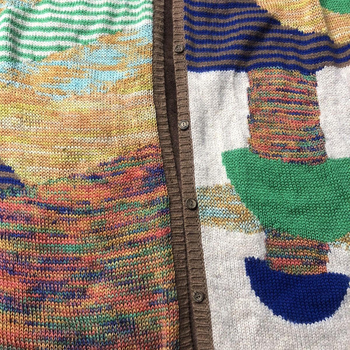 Japanese Brand I'atelier Du Savon Muffler Knitwear Size ONE SIZE - 4 Thumbnail