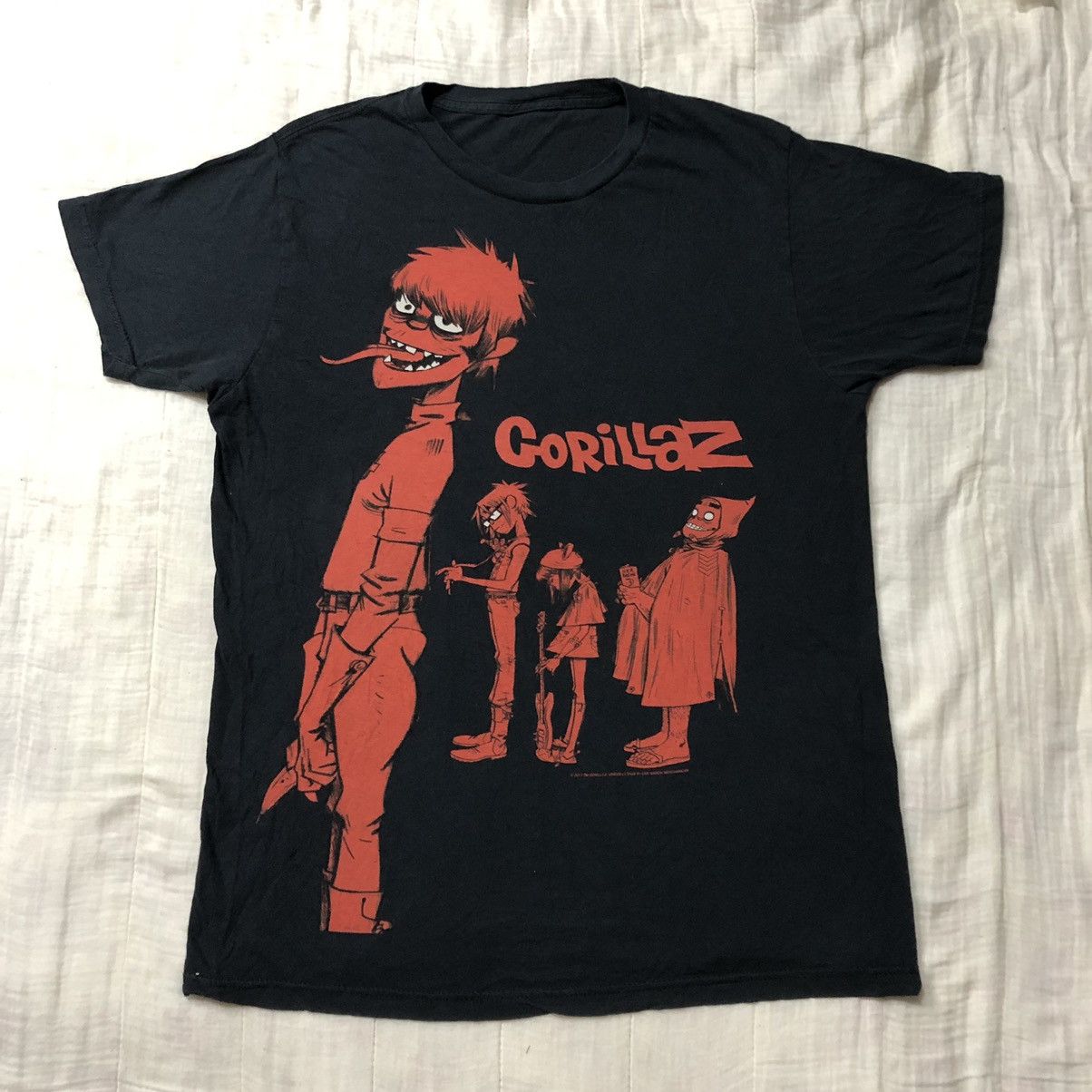 Band Tees Vintage 2011 Gorillaz T Shirt Size US M / EU 48-50 / 2 - 1 Thumbnail