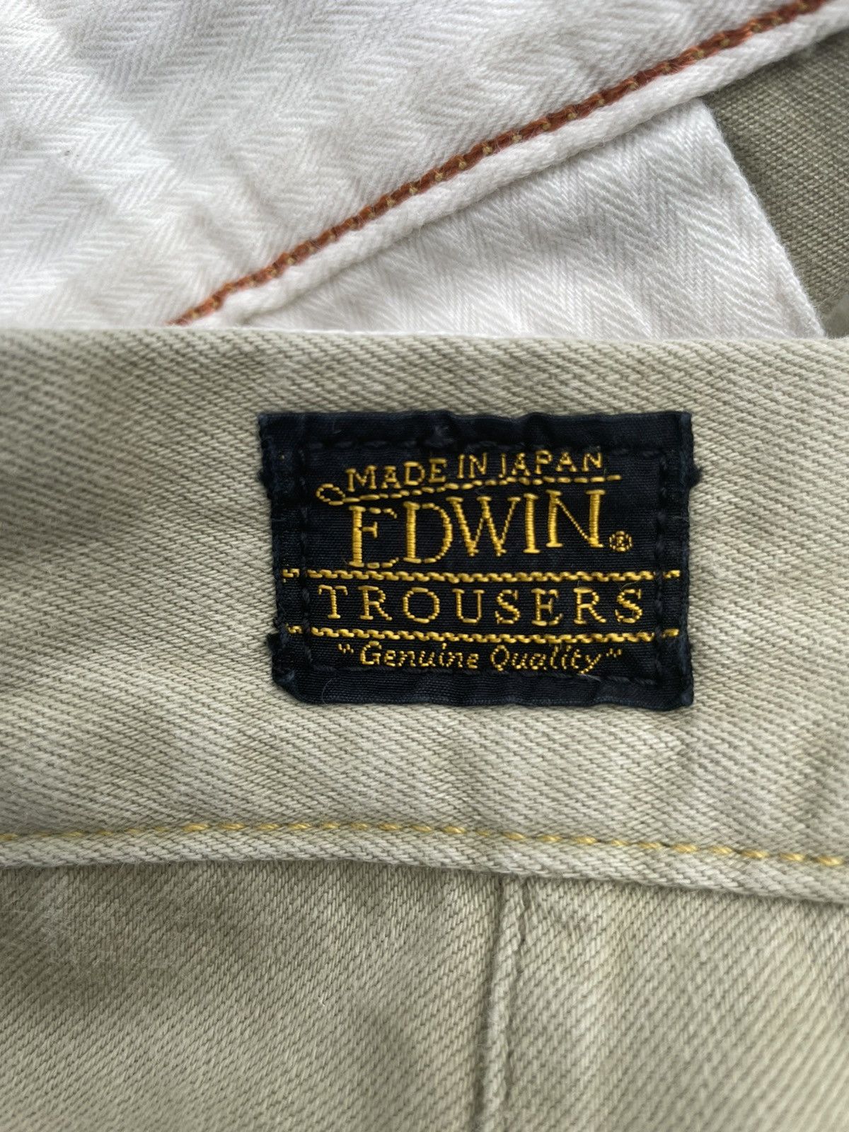 Edwin × Japanese Brand Edwin 505ZX Half Selvedge Trouser Size US 32 / EU 48 - 19 Thumbnail