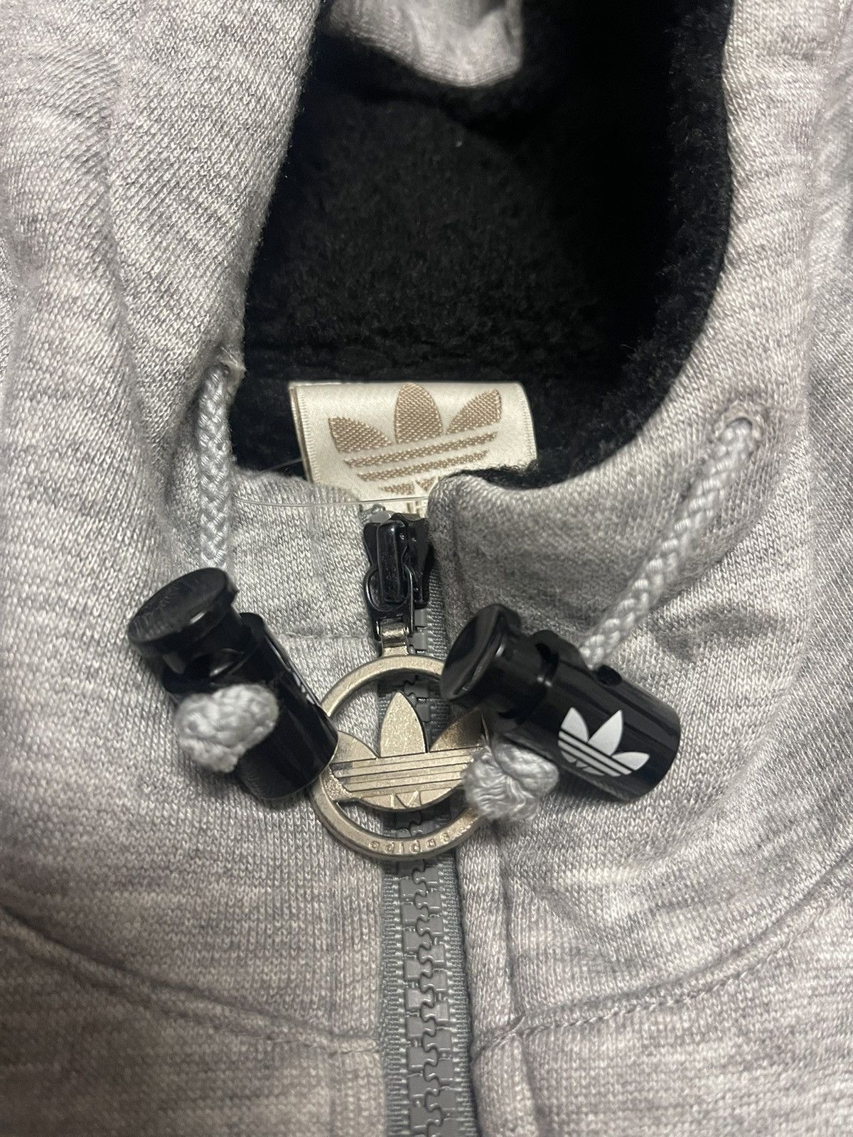 Adidas Vintage 90s Adidas hoodie zipper big logo Size US M / EU 48-50 / 2 - 4 Thumbnail