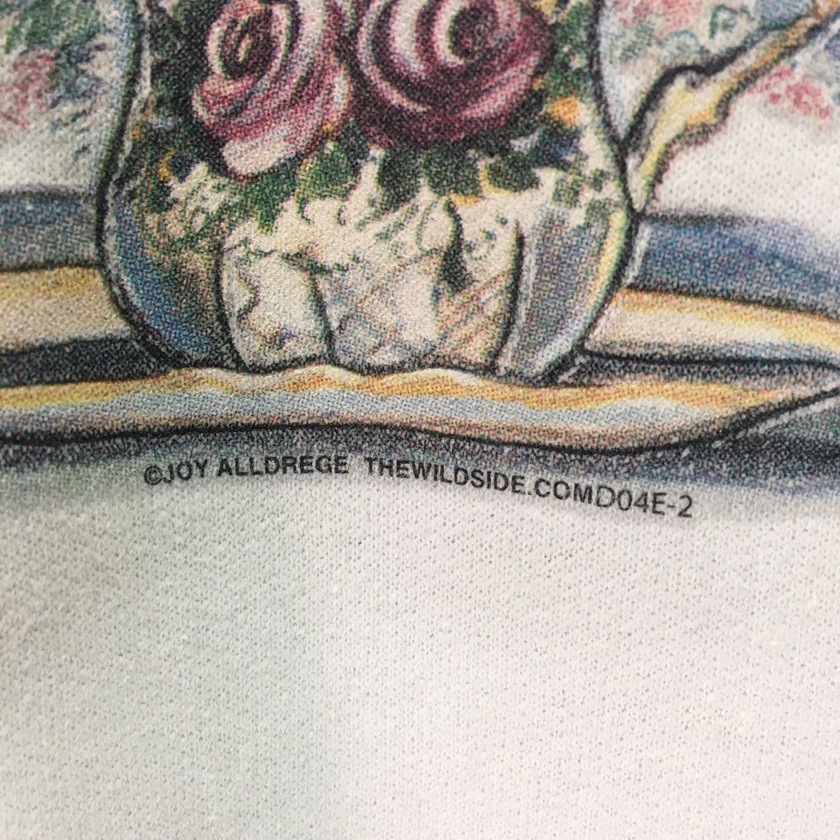 Jerzees × Vintage Vintage Water Jug And Bird Art Design Sweatshirt Size US M / EU 48-50 / 2 - 4 Thumbnail
