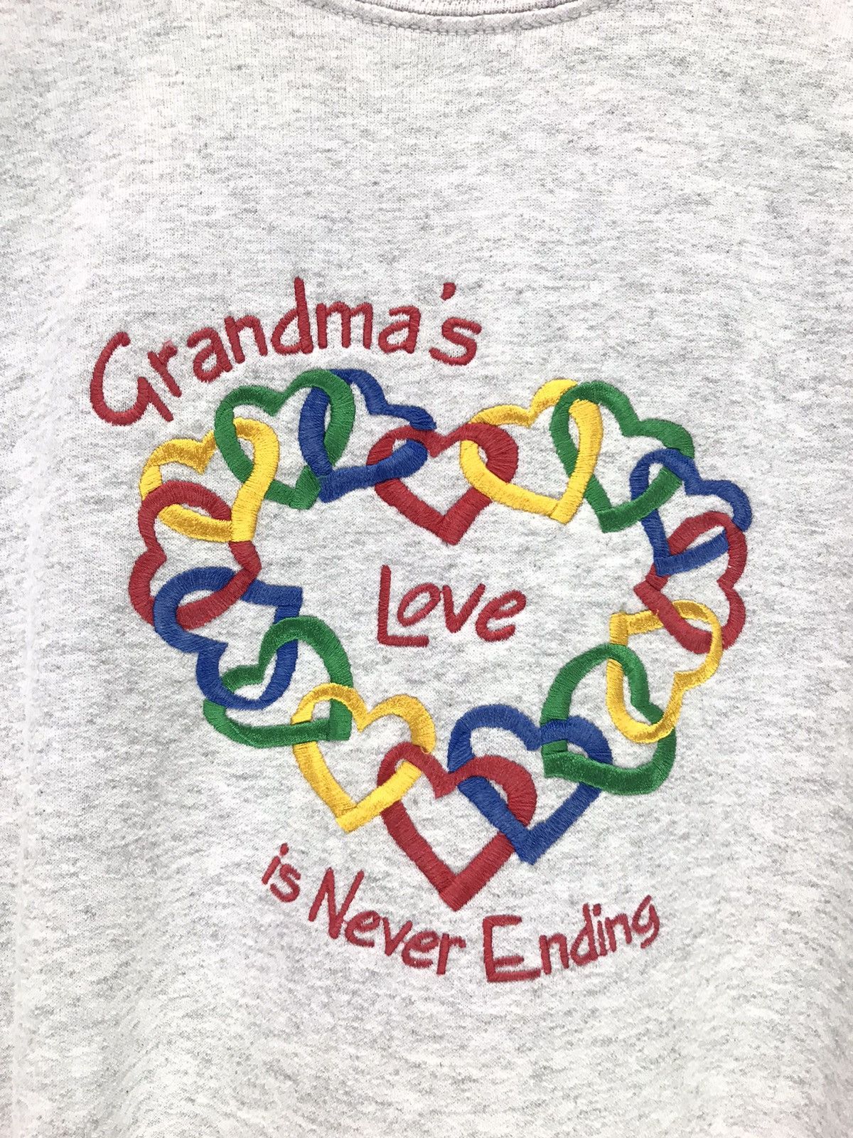 Vintage Vintage Grandma Love Never Ending Sweatshirt t Size US XL / EU 56 / 4 - 3 Thumbnail