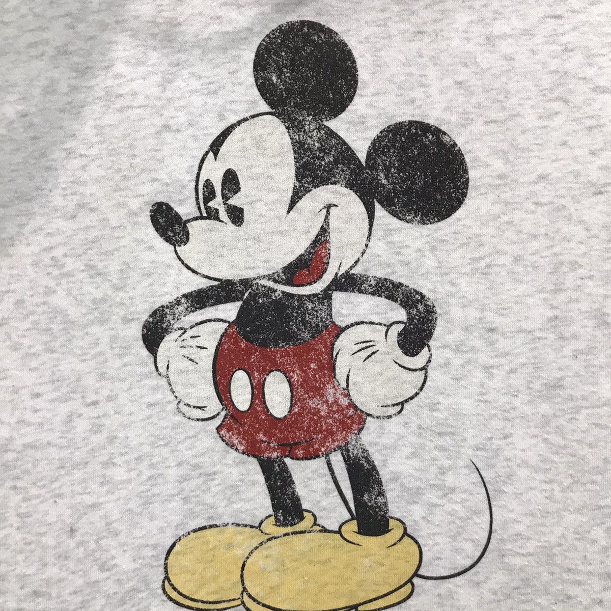 Disney × Mickey Mouse × Vintage Vintage Mickey Mouse Hoodie Sweatshirt Pullover Jumper Size US S / EU 44-46 / 1 - 4 Thumbnail
