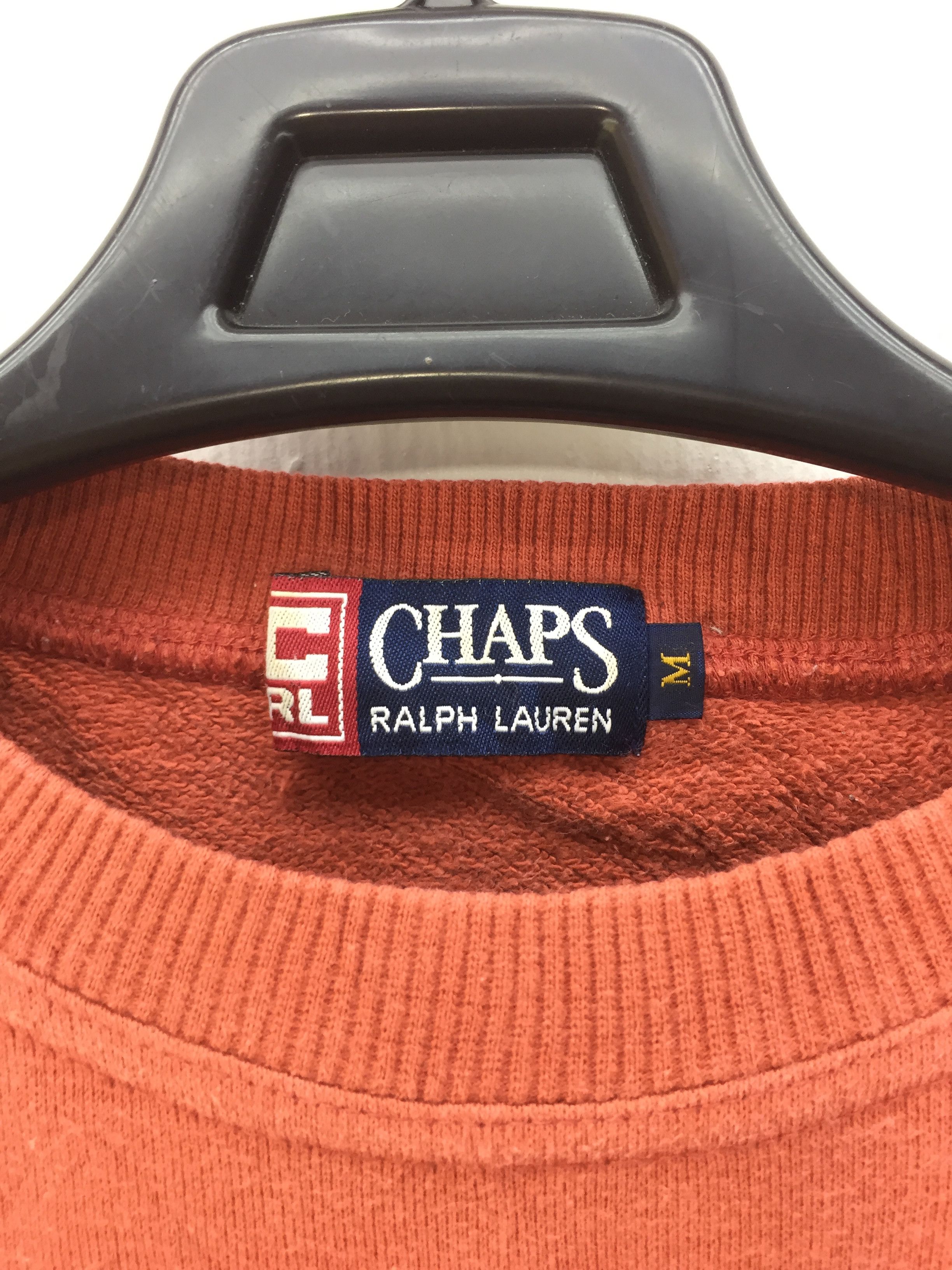 Chaps Ralph Lauren VINTAGE CHAPS RALPH LAUREN SPELL OUT LOGO SWEATSHIRT Size US M / EU 48-50 / 2 - 2 Thumbnail
