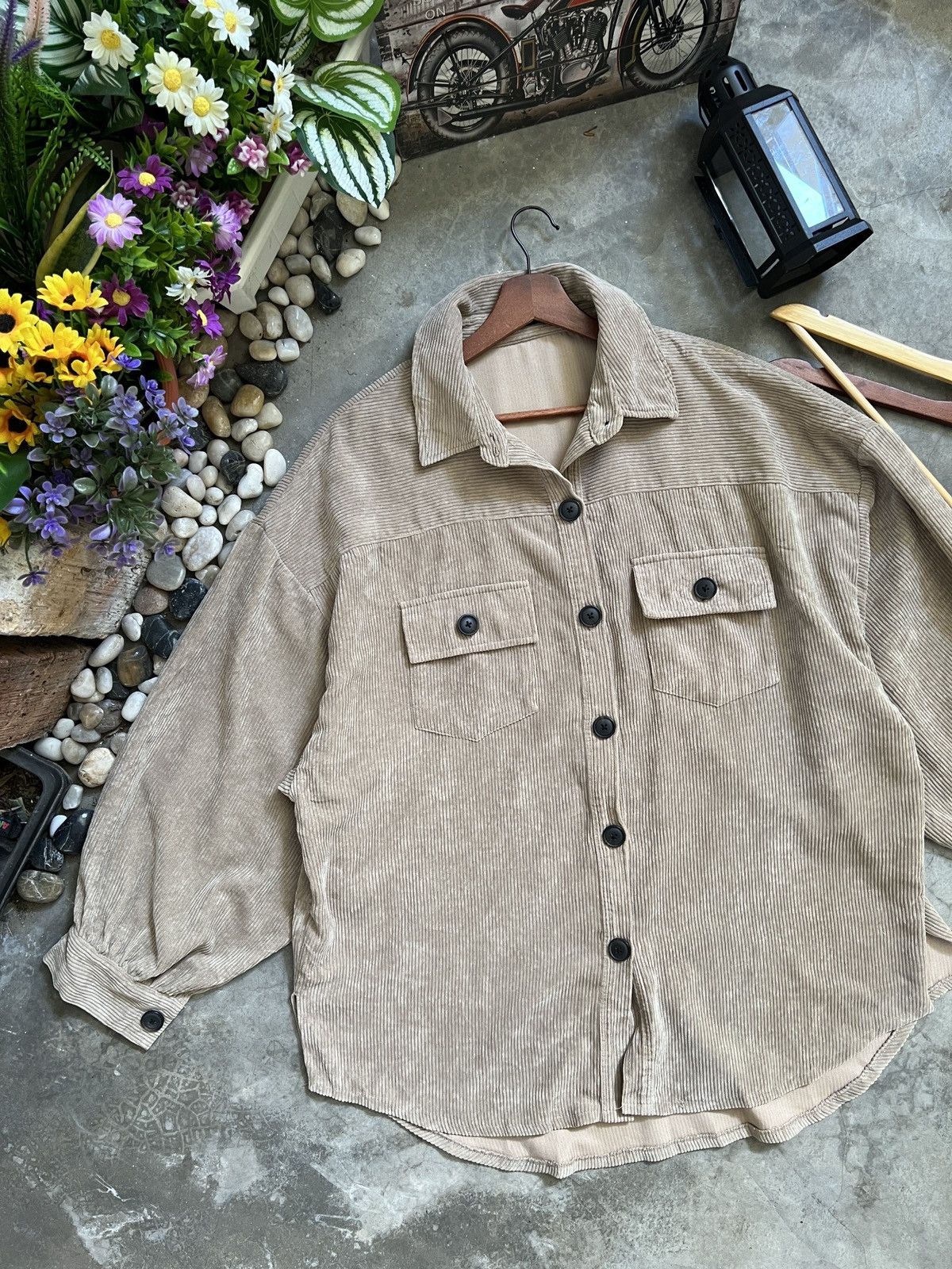 Japanese Brand × Vintage 🔥 VINTAGE 🔥 Sureve Button Flannel Jacket Size US L / EU 52-54 / 3 - 3 Thumbnail