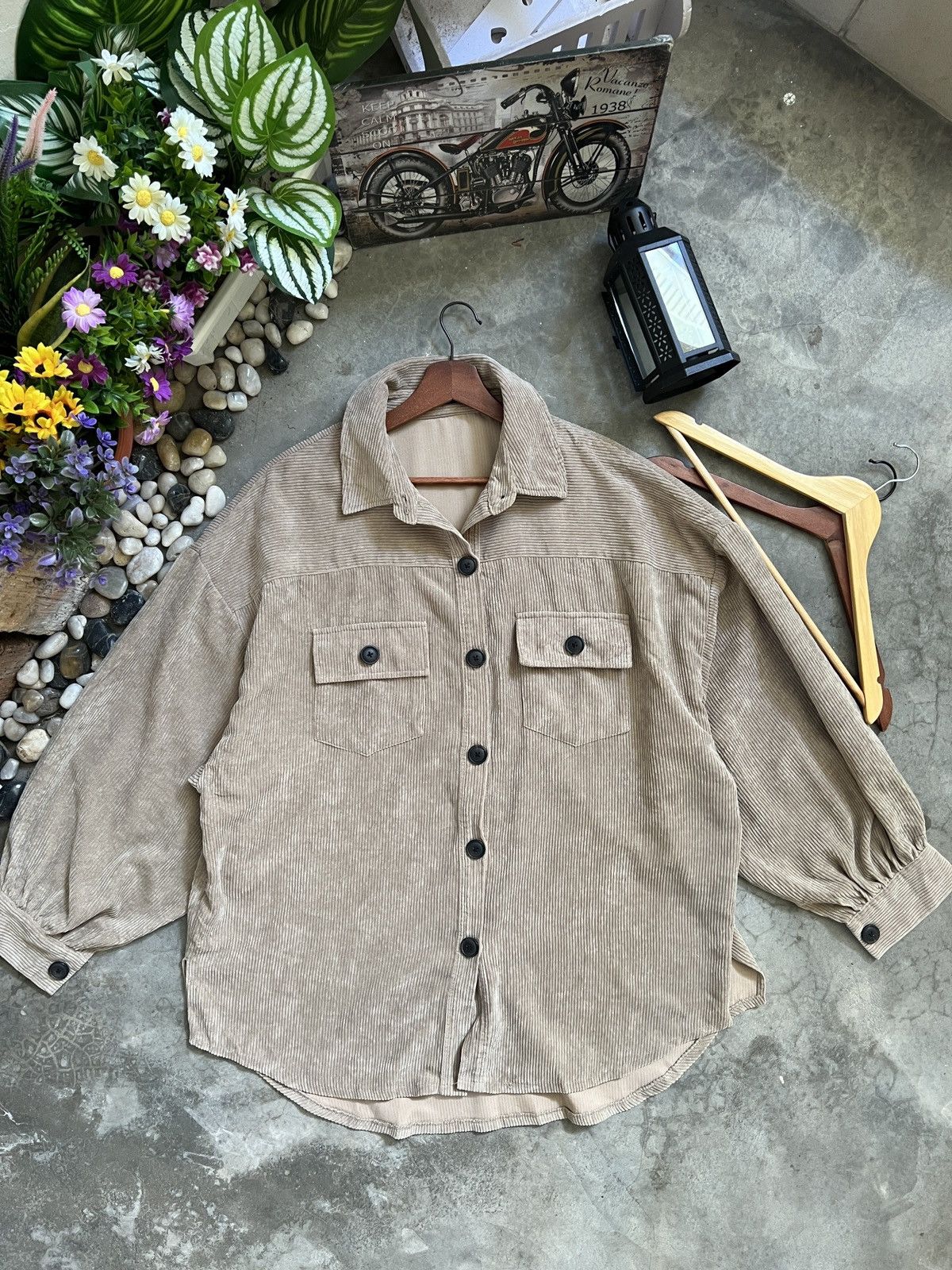 Japanese Brand × Vintage 🔥 VINTAGE 🔥 Sureve Button Flannel Jacket Size US L / EU 52-54 / 3 - 1 Thumbnail