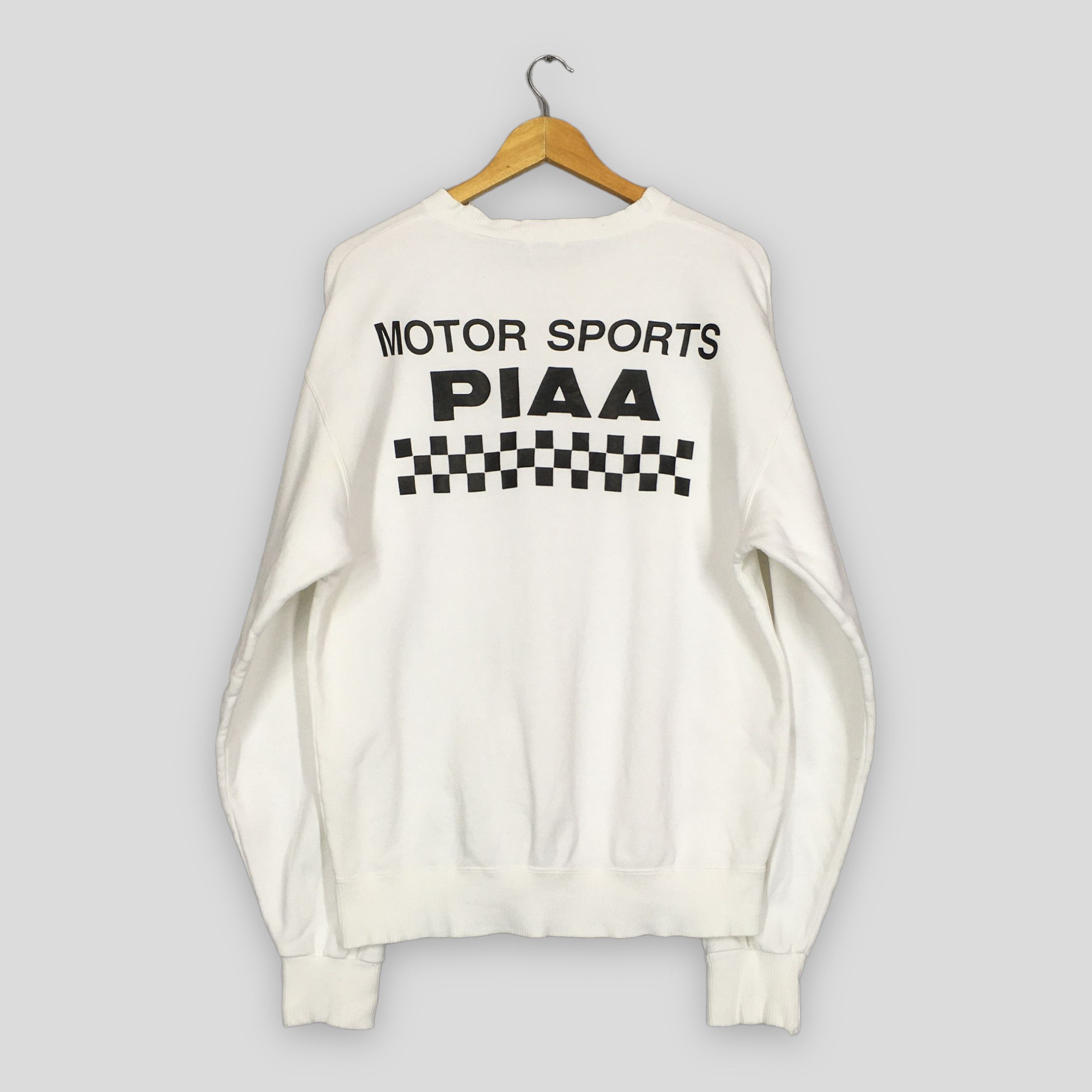 Formula 1 × Vintage Vintage Racing PIAA Formula 1 White Sweatshirt Size M Size US M / EU 48-50 / 2 - 8 Thumbnail