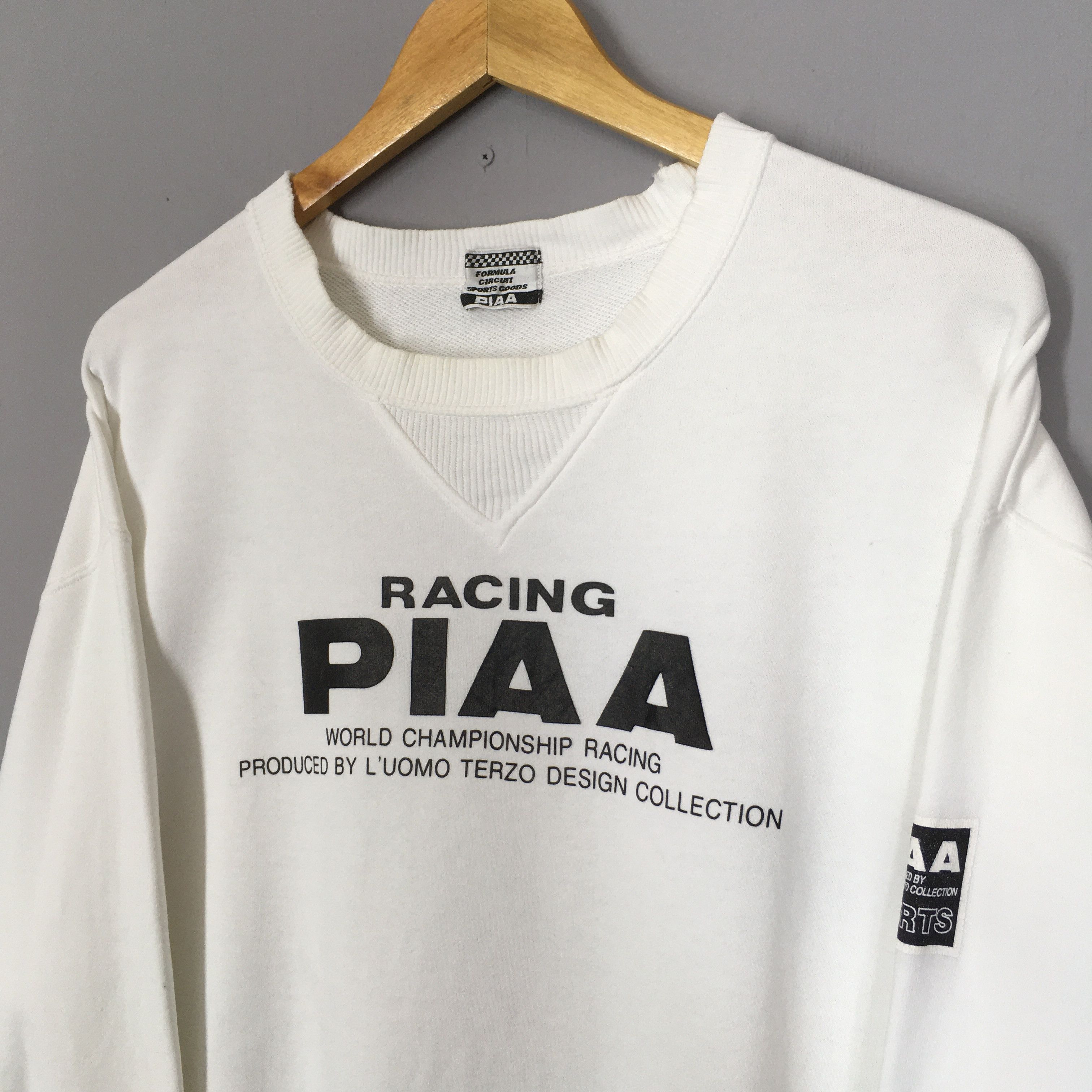 Formula 1 × Vintage Vintage Racing PIAA Formula 1 White Sweatshirt Size M Size US M / EU 48-50 / 2 - 3 Thumbnail
