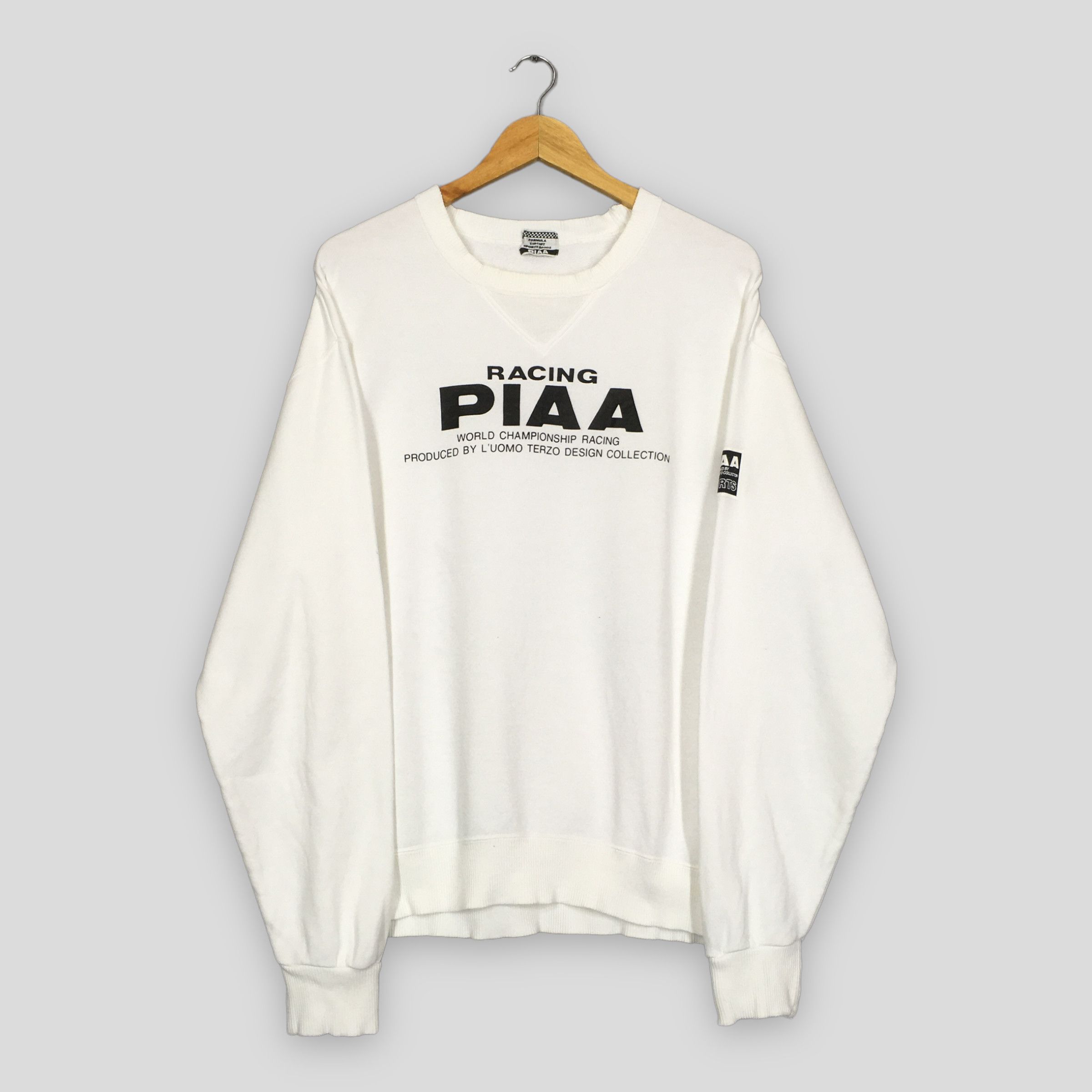 Formula 1 × Vintage Vintage Racing PIAA Formula 1 White Sweatshirt Size M Size US M / EU 48-50 / 2 - 1 Thumbnail