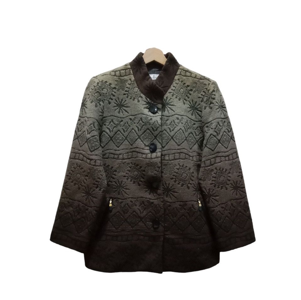 Japanese Brand Vintage AYA COLLECTION Native Navajo Design Jacket Size M / US 6-8 / IT 42-44 - 2 Thumbnail